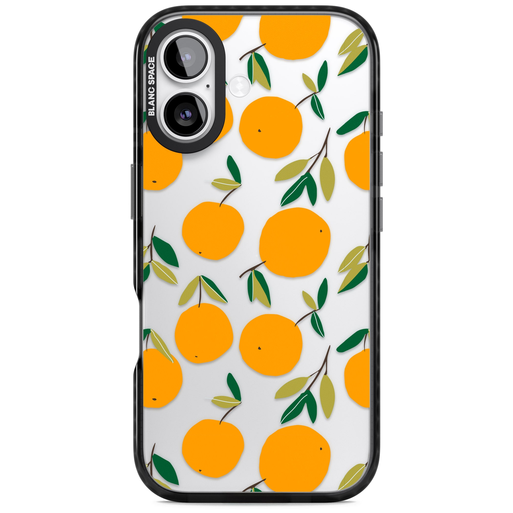 Citrus Grove iPhone 17 Impact Black Phone Case