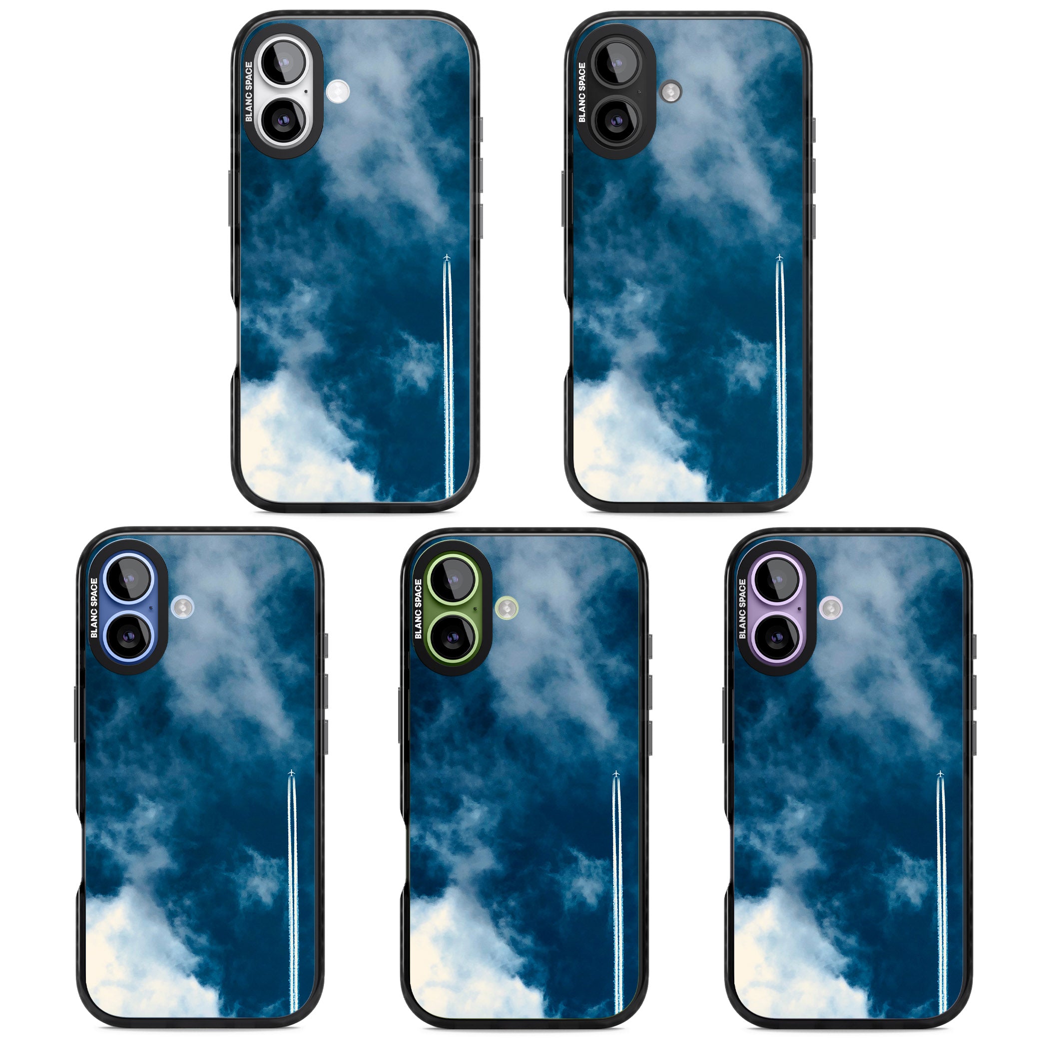 Sky Trail iPhone 17 Impact Black Phone Case APT Impact Protection