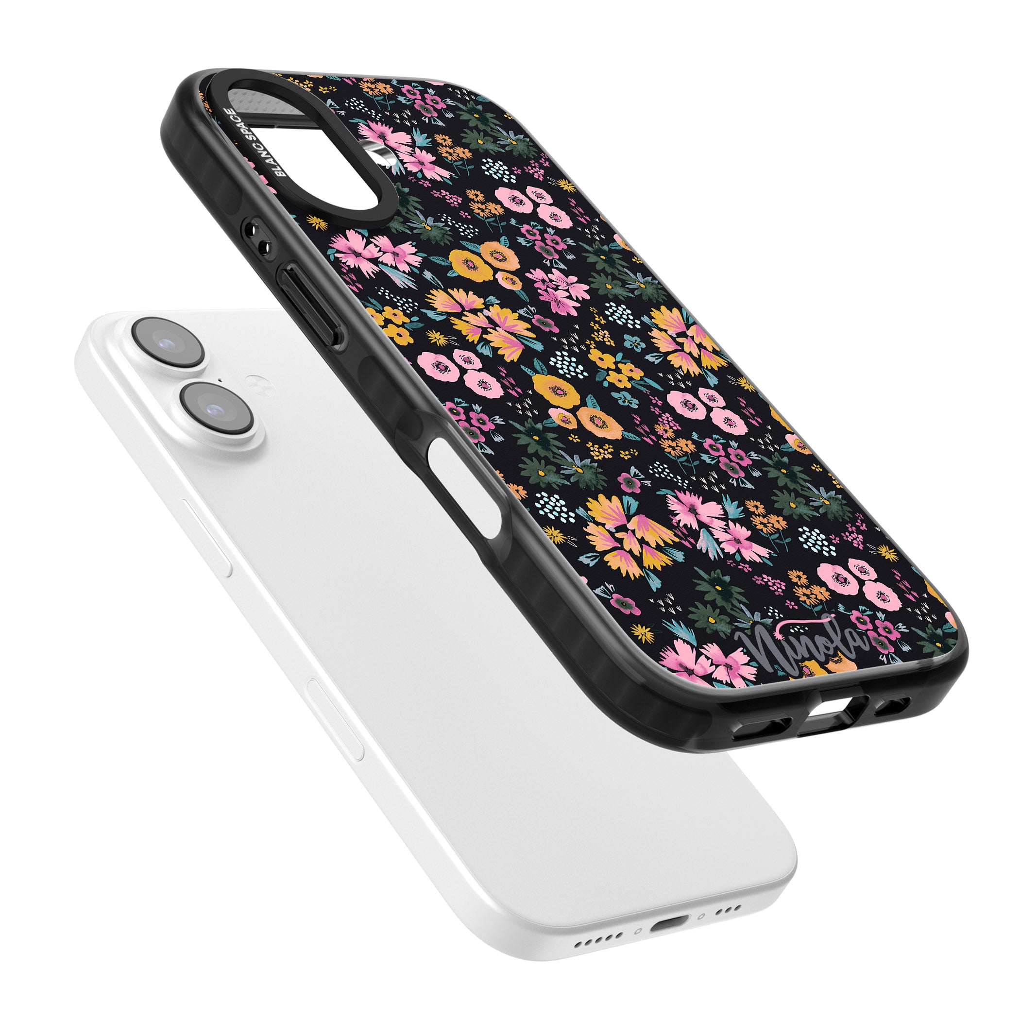 Blossom Field iPhone 17 Impact Black Phone Case Colours