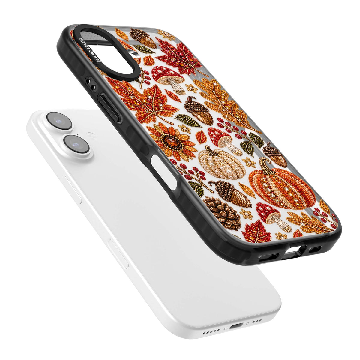 Beaded Autumn iPhone case | Clear Impact case for iPhone 17