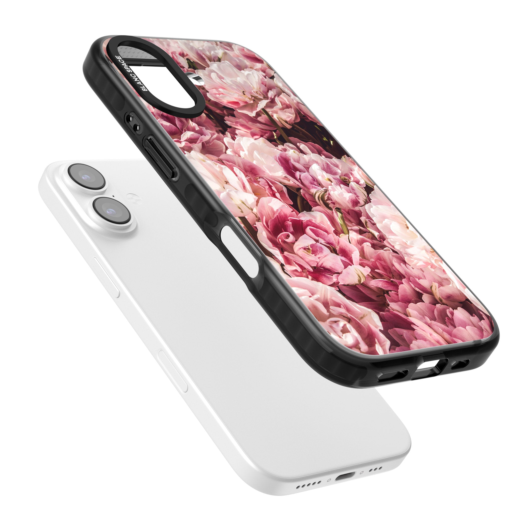 Petal Blush iPhone 17 Impact Black Phone Case Colours