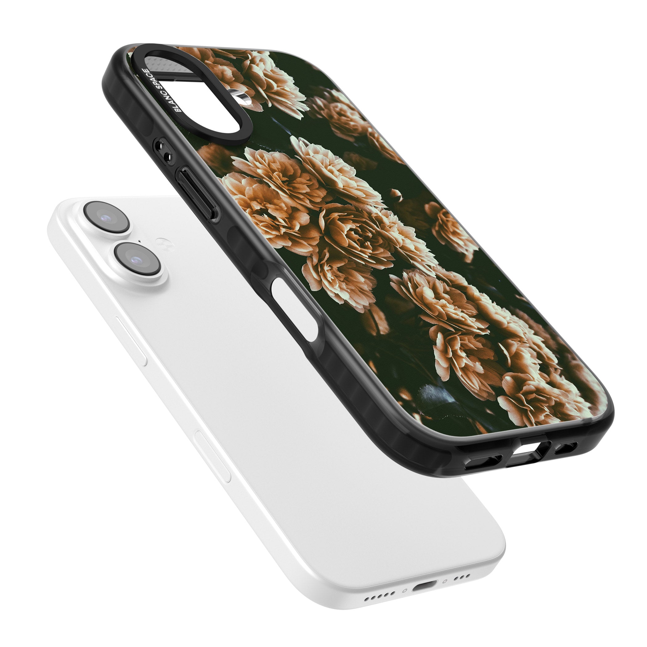 Moody Peony iPhone 17 Impact Black Phone Case Colours