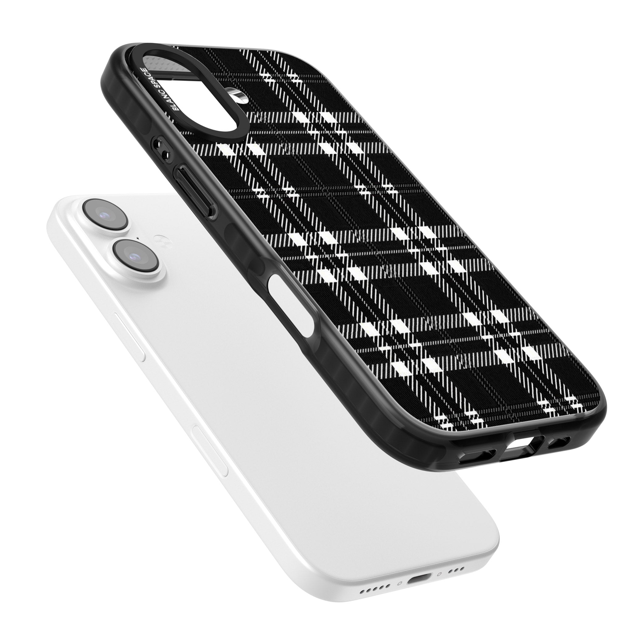 Divine Black Plaid iPhone 17 Impact Black Phone Case Colours