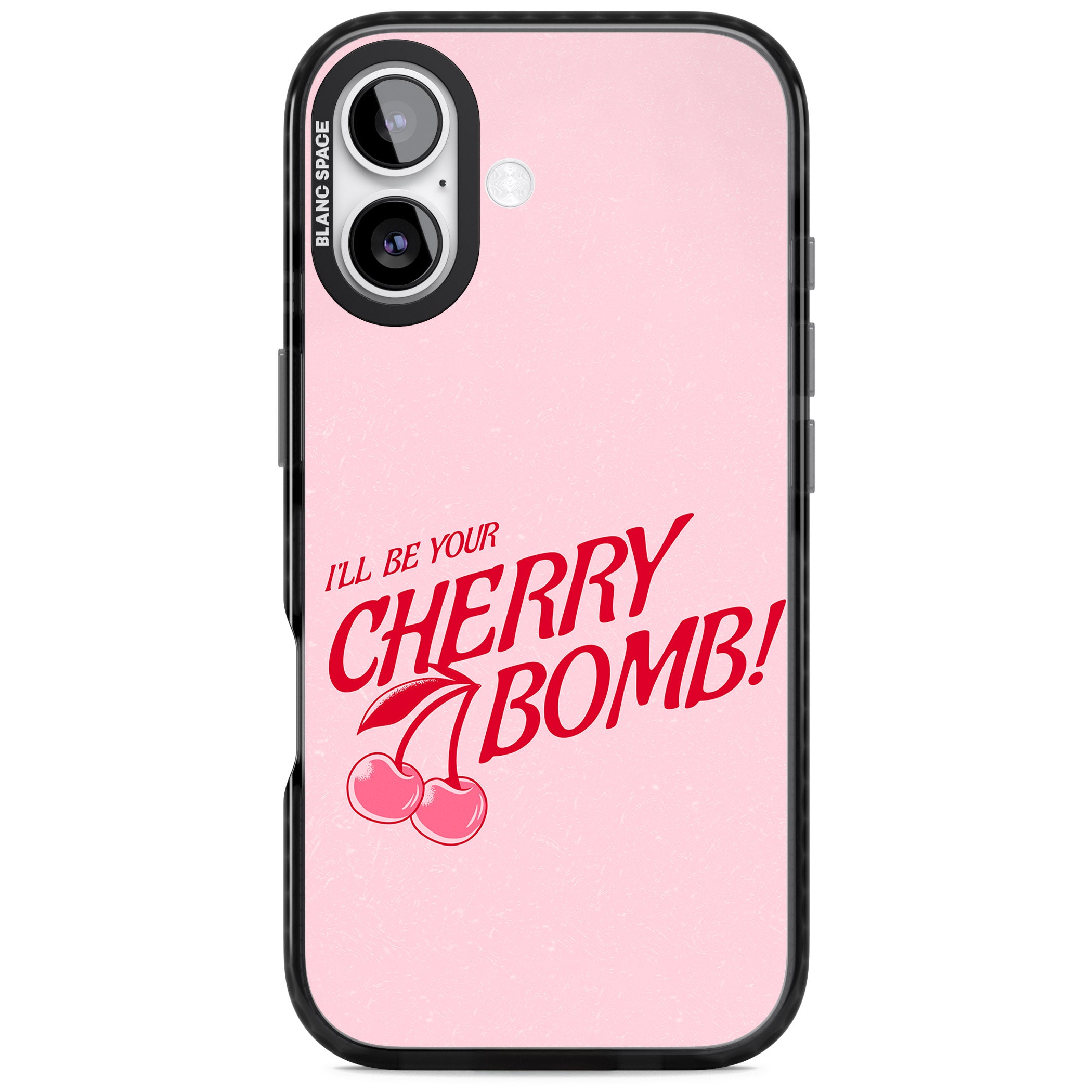 Your Cherry Bomb iPhone 17 Impact Black Phone Case