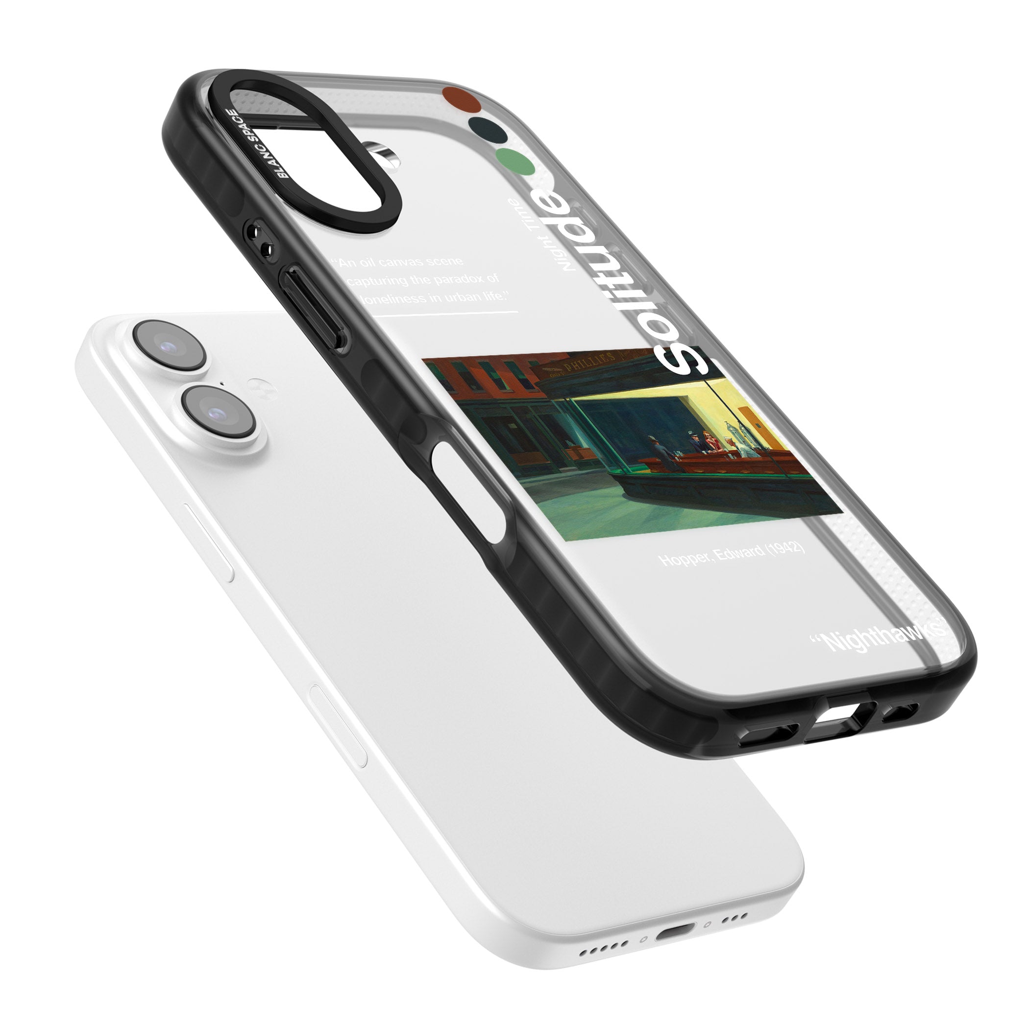 Nighthawks iPhone 17 Impact Black Phone Case Colours