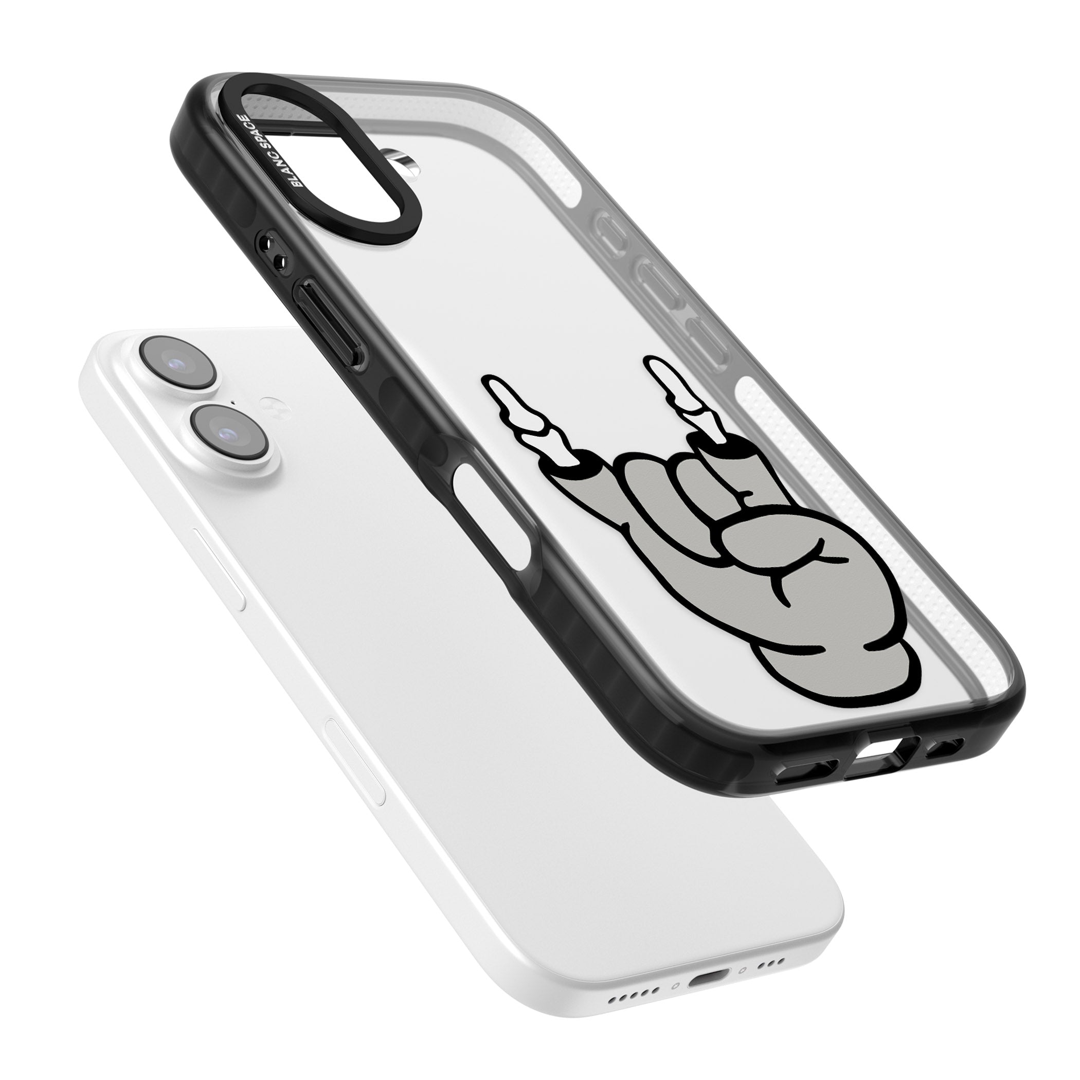 Rock 'Til You Drop iPhone 17 Impact Black Phone Case Colours