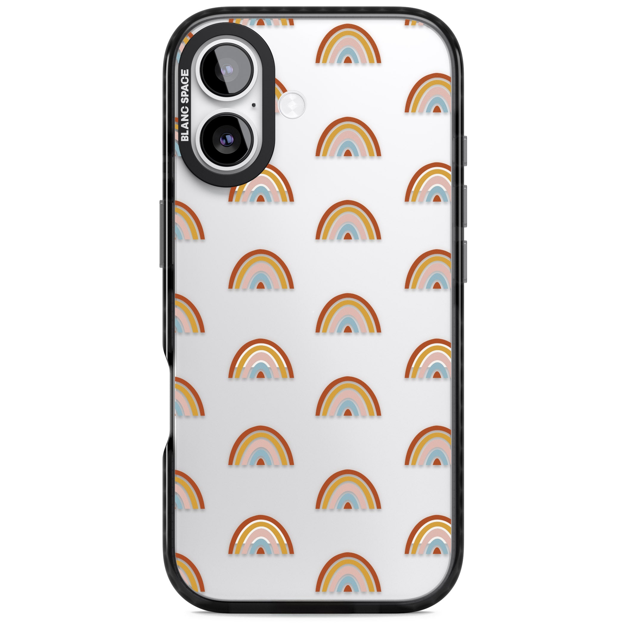 Scandi Rainbow iPhone 17 Impact Black Phone Case