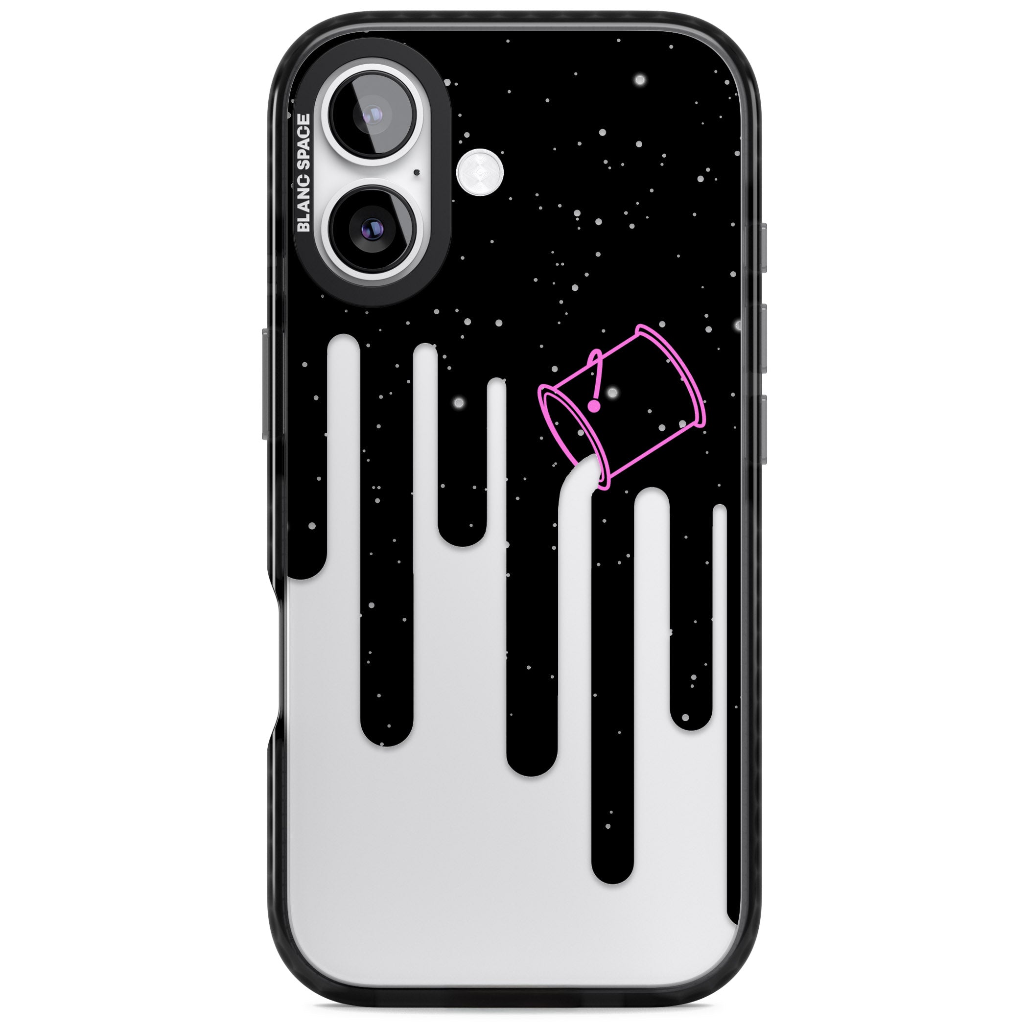 Cosmic Drip iPhone 17 Impact Black Phone Case