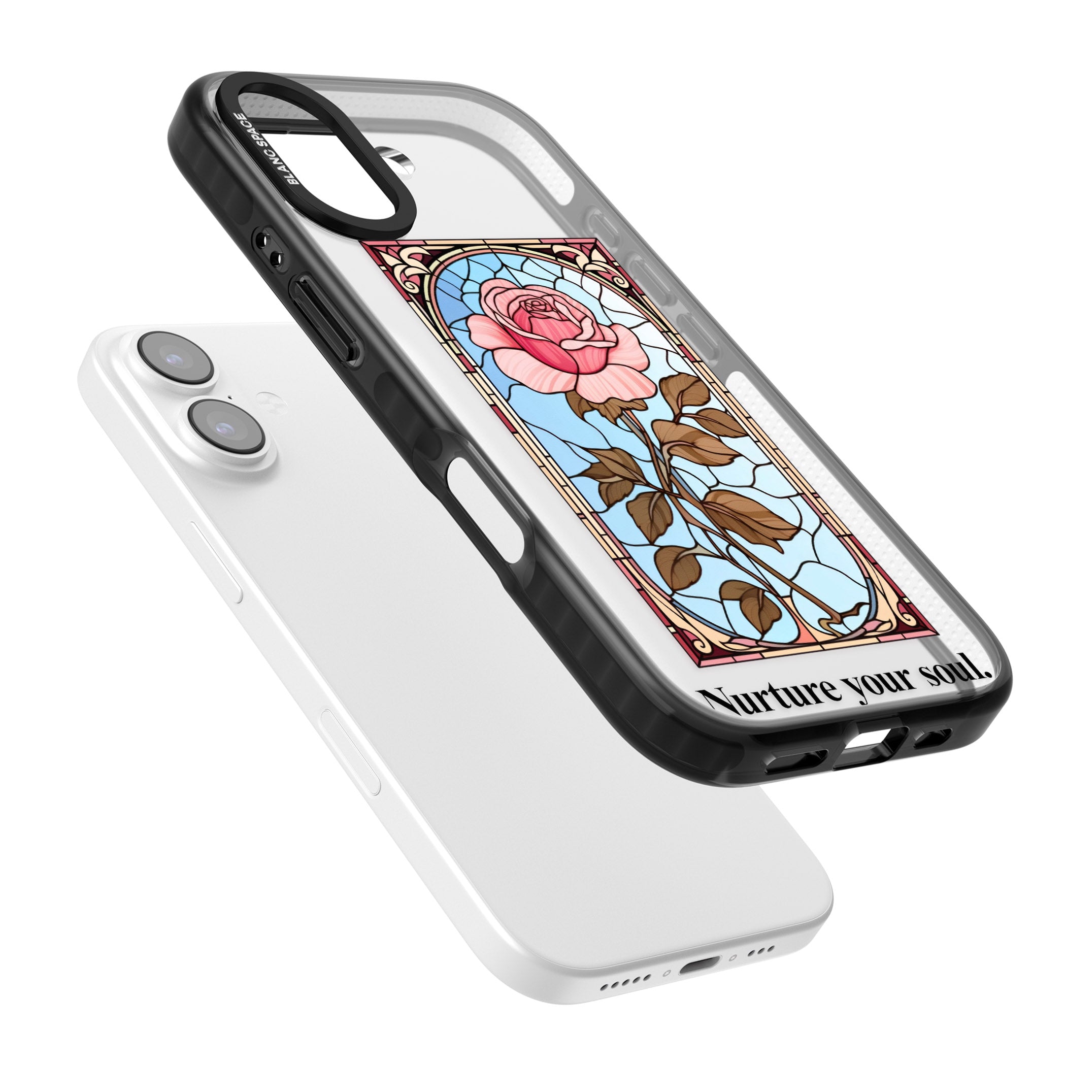 Nurture Your Soul iPhone 17 Impact Black Phone Case Colours