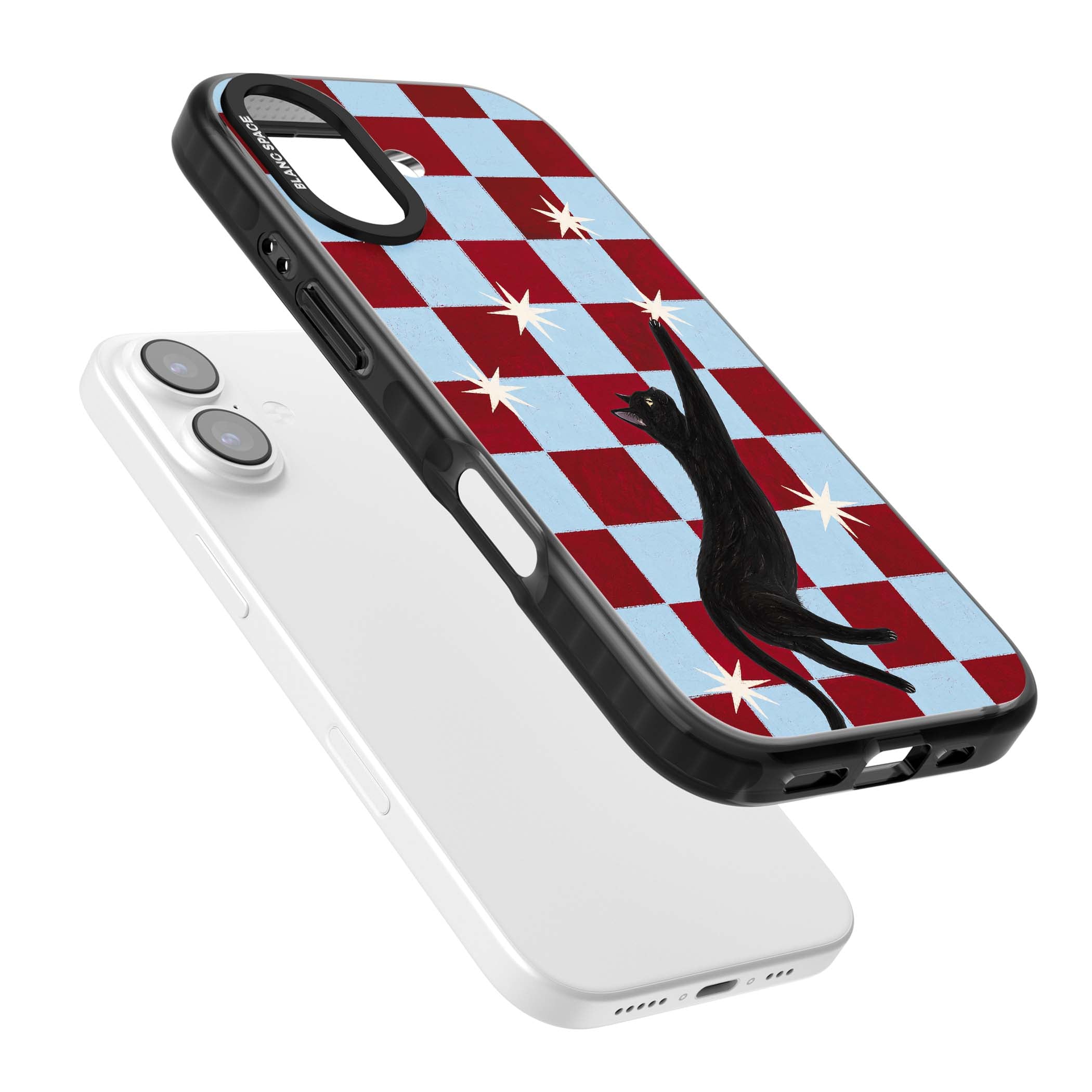 Starlit Kitty animals iPhone case | Clear Impact case for iPhone 17