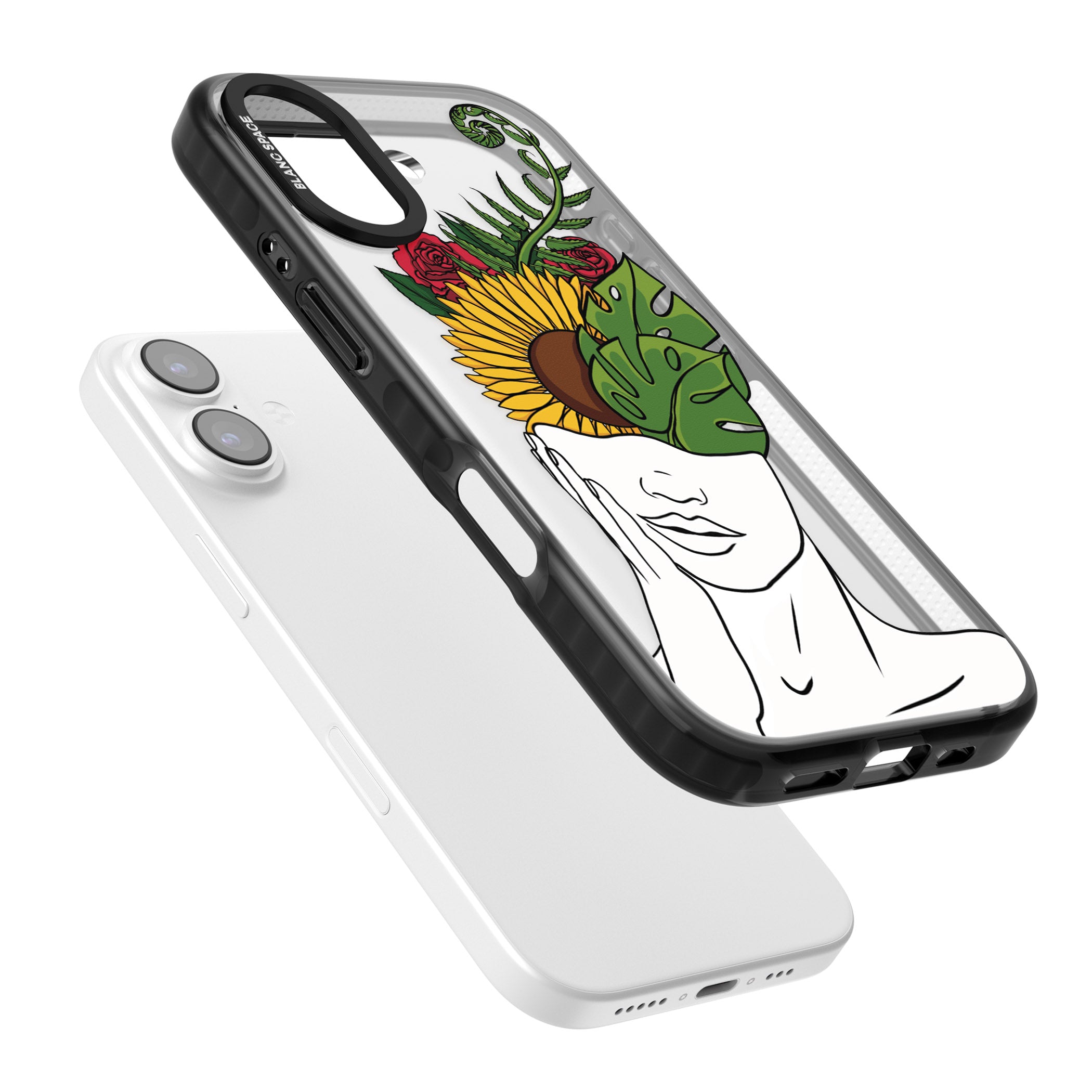 Let The Mind Flourish iPhone 17 Impact Black Phone Case Colours