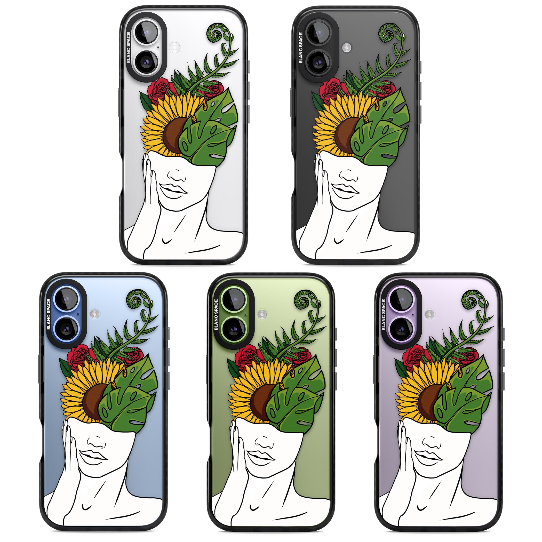 Let The Mind Flourish iPhone 17 Impact Black Phone Case APT Impact Protection