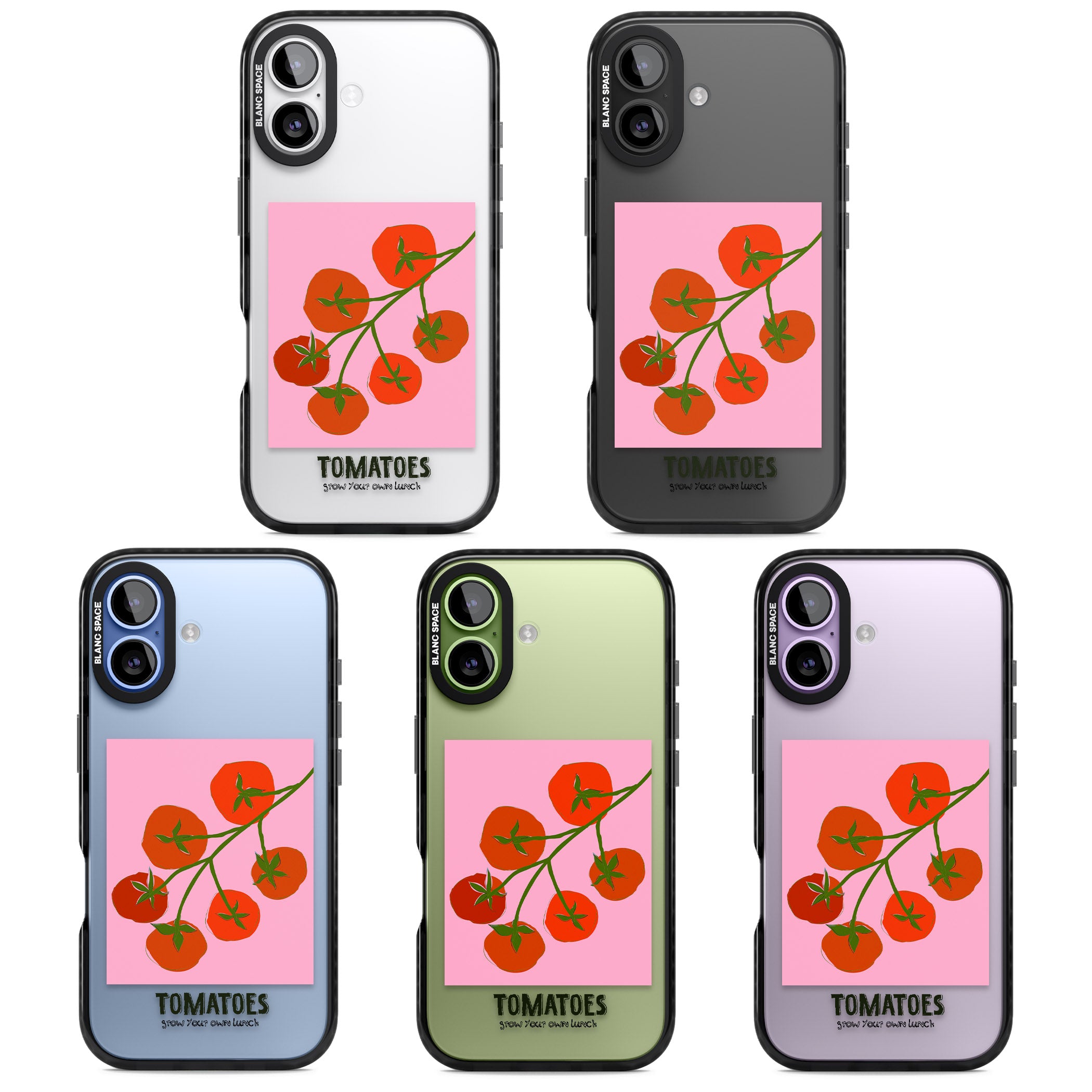 Own Tomatoes iPhone 17 Impact Black Phone Case APT Impact Protection