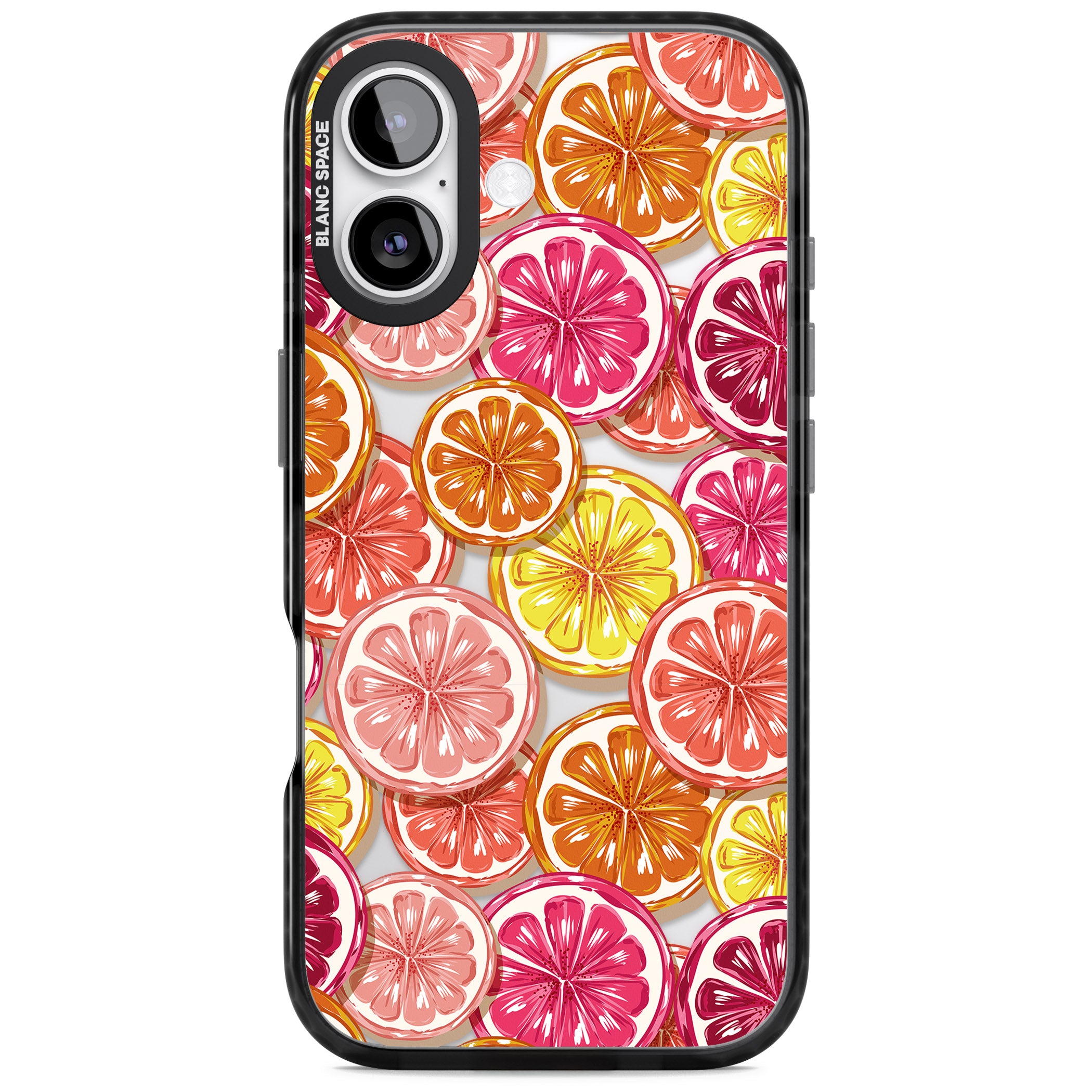 Citrus Fiesta iPhone 17 Impact Black Phone Case