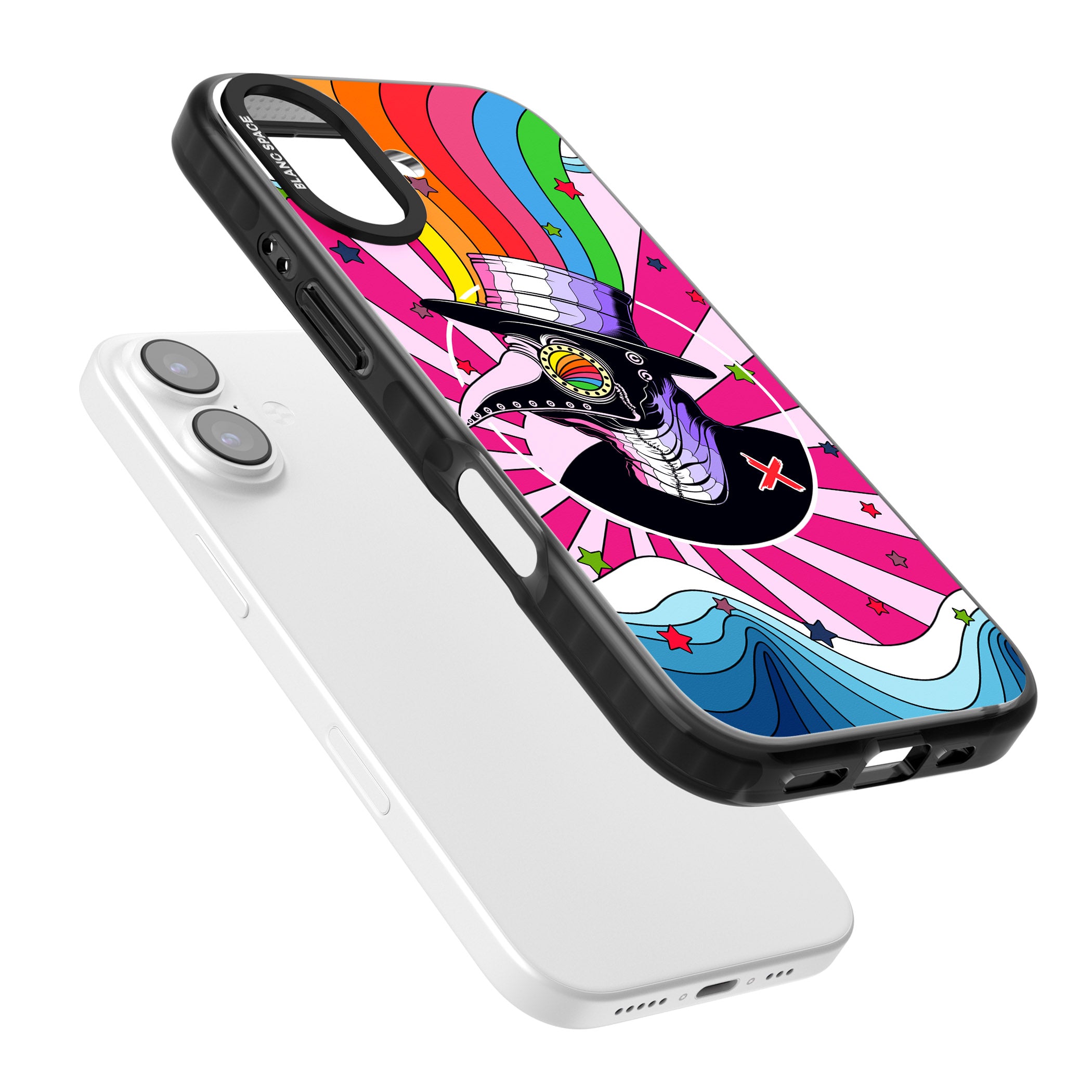 Plague Doctor Passion iPhone 17 Impact Black Phone Case Colours