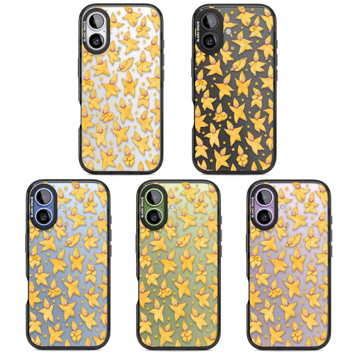 Dancing Star Babies for her iPhone case | Clear Impact case for iPhone 17