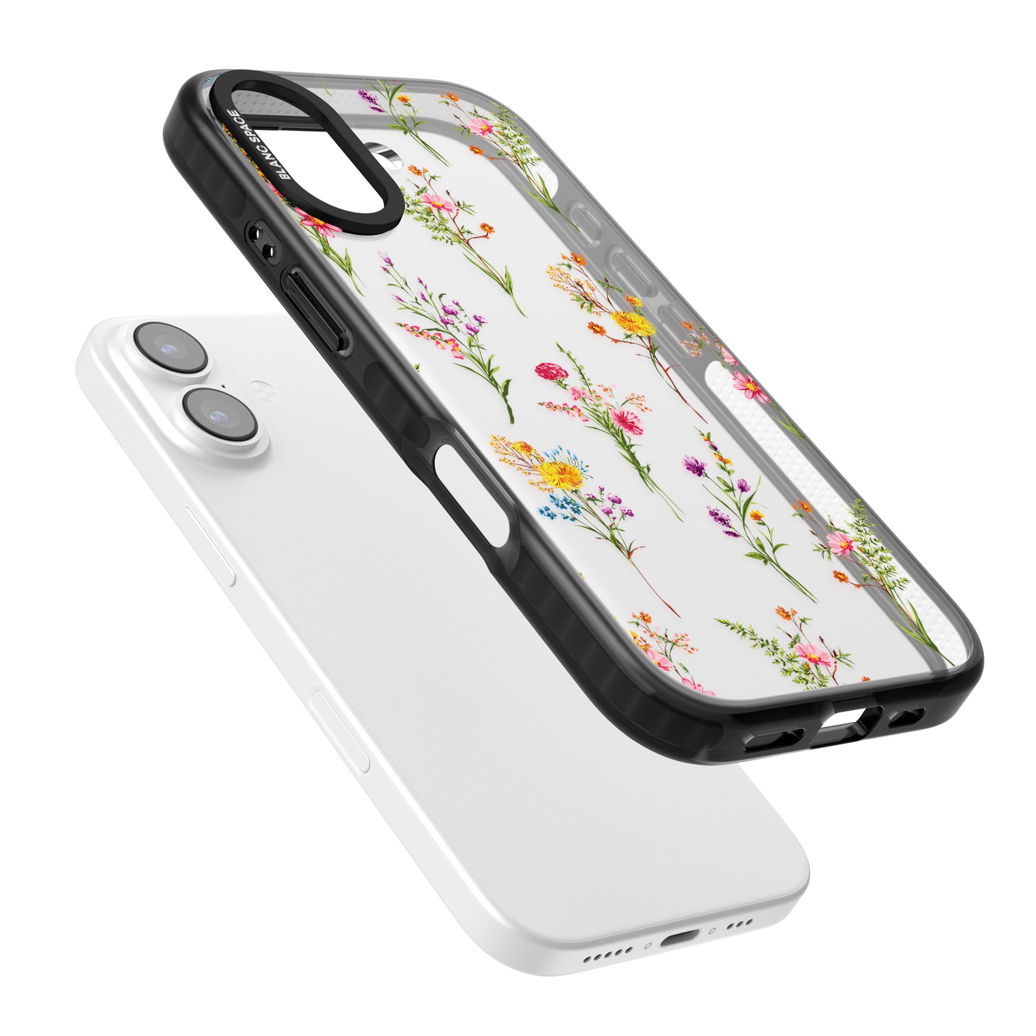 Picked Wildflowers iPhone 17 Impact Black Phone Case Colours