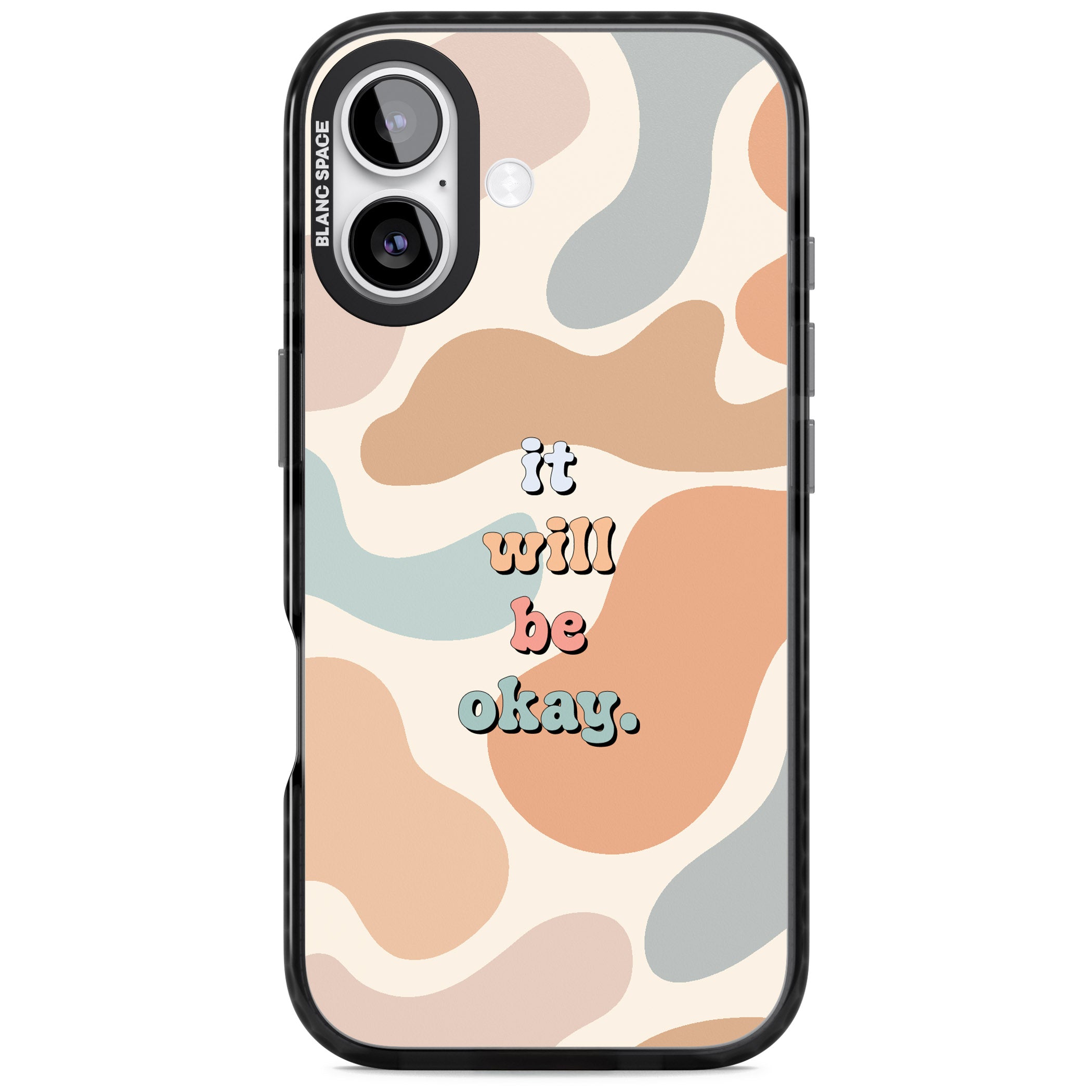 It Will Be Okay iPhone 17 Impact Black Phone Case