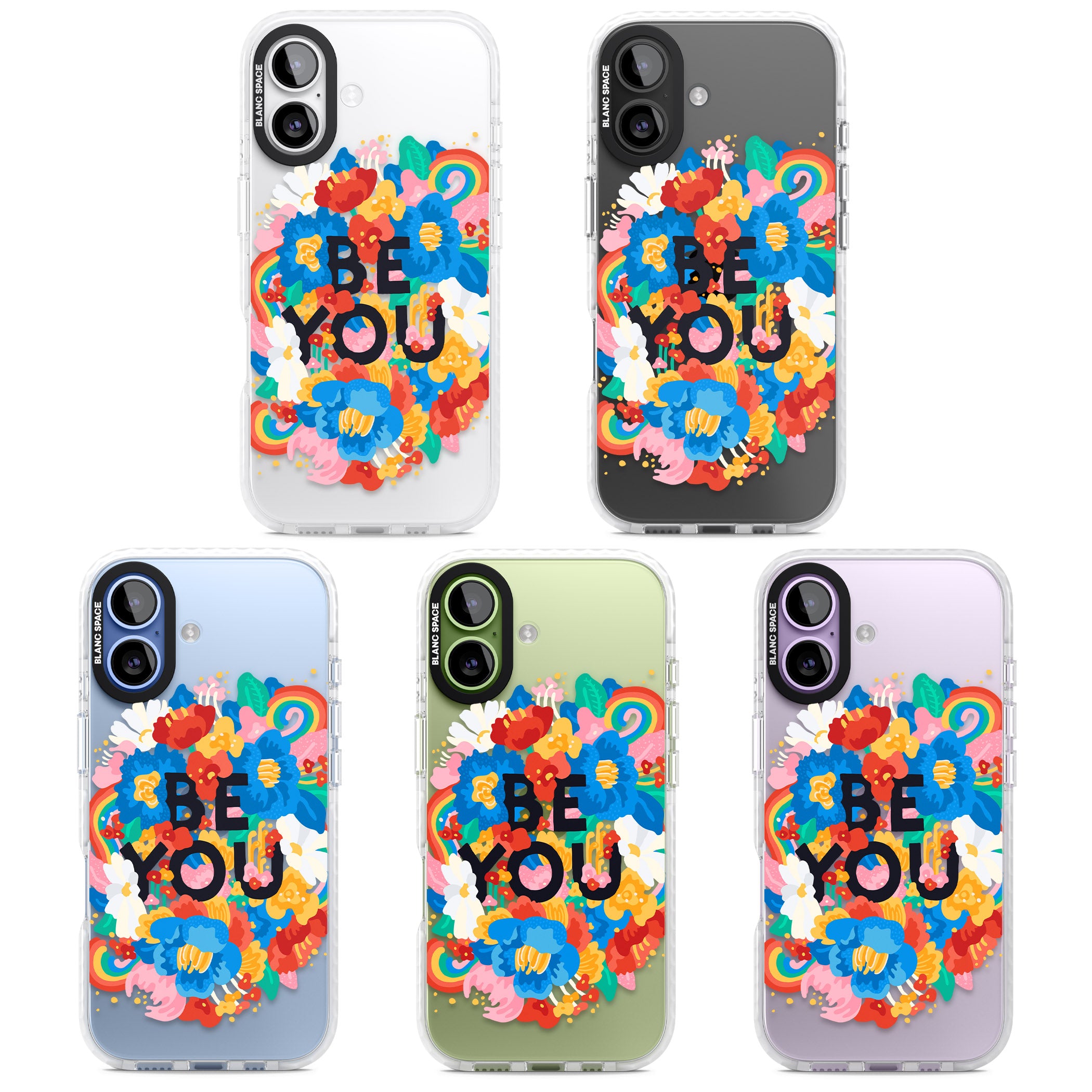 Be You iPhone 17 Impact Clear Phone Case APT Impact Protection