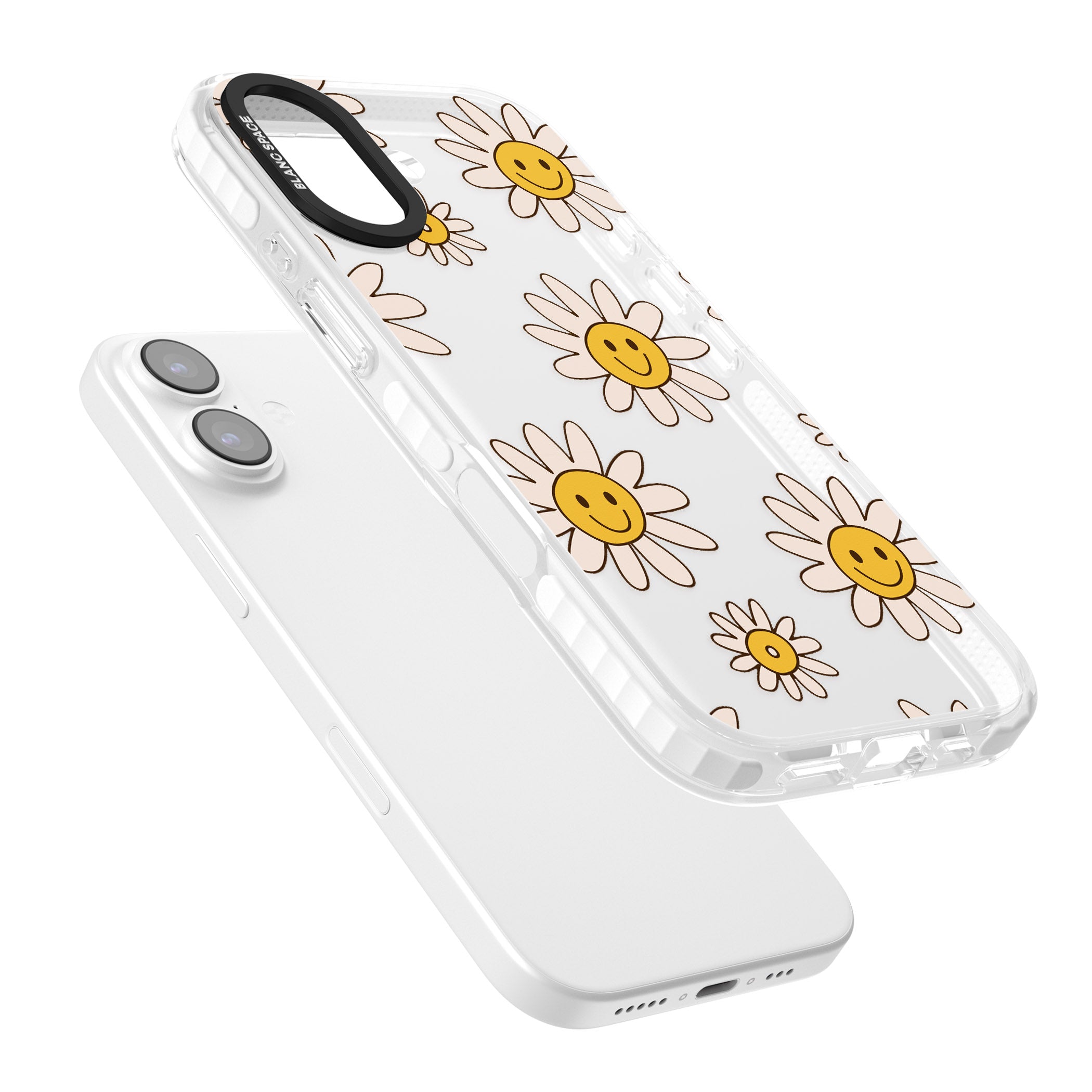 Daisy Faces iPhone 17 Impact Clear Phone Case Colours