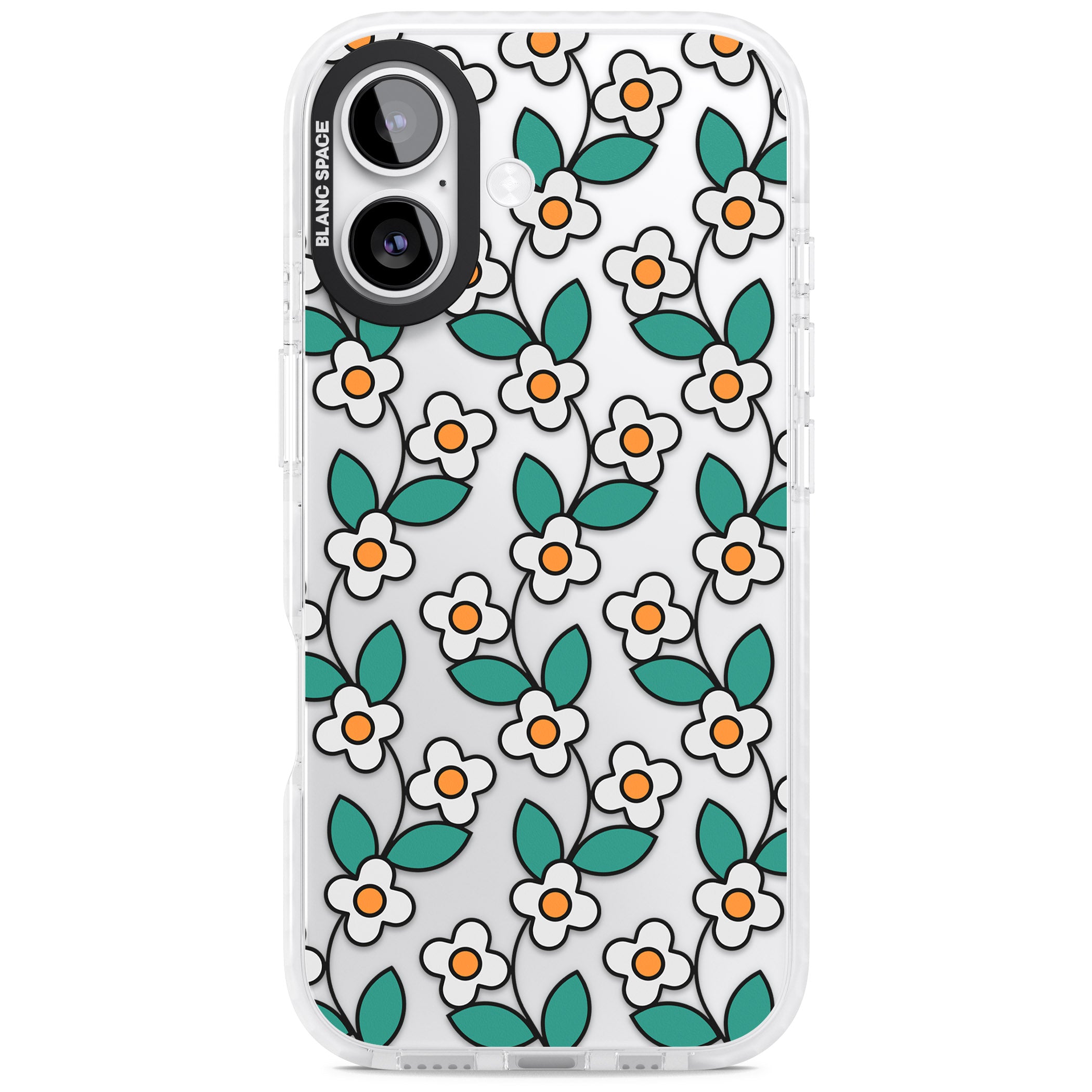 Spring Daisies iPhone 17 Impact Clear Phone Case