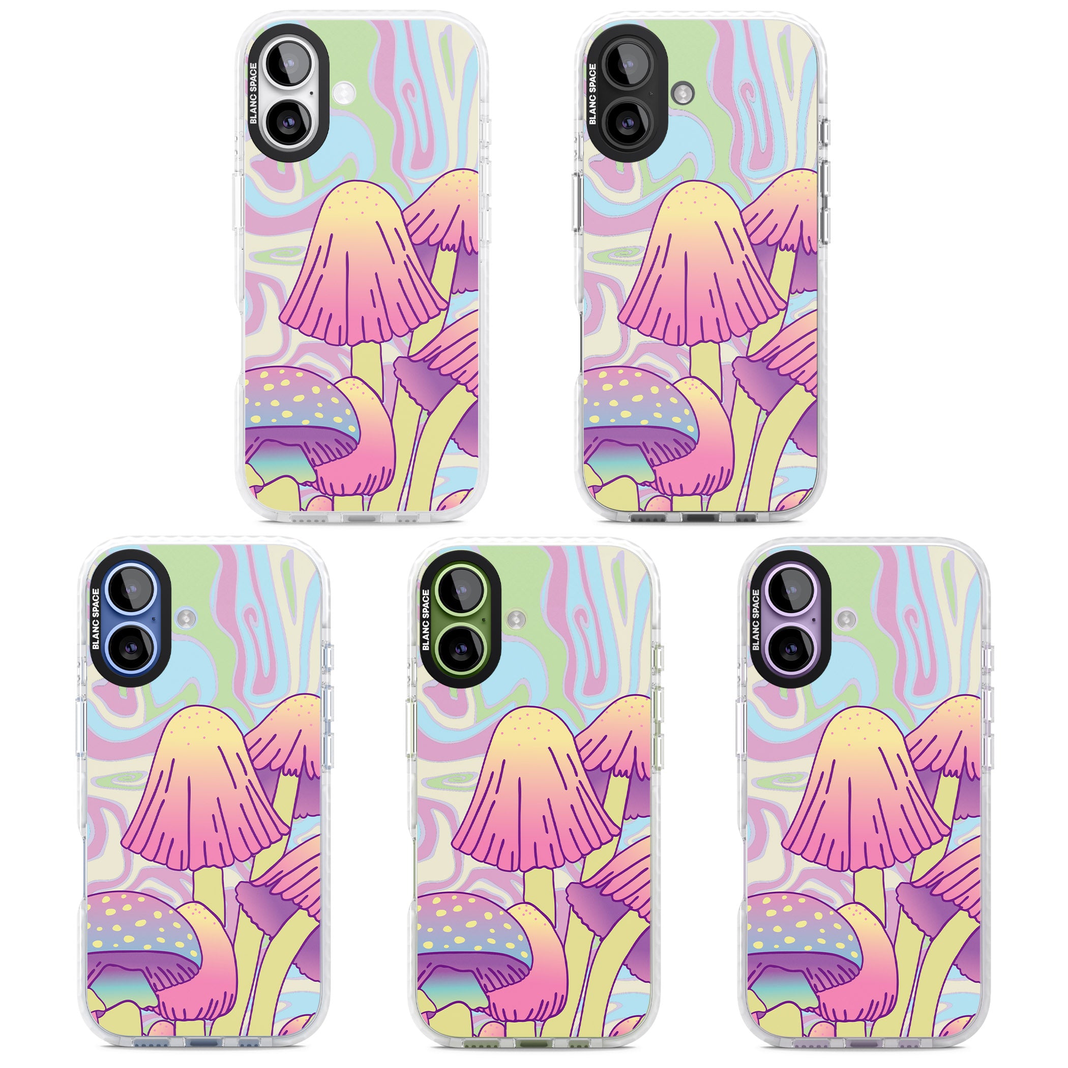 Shroomin' iPhone 17 Impact Clear Phone Case APT Impact Protection