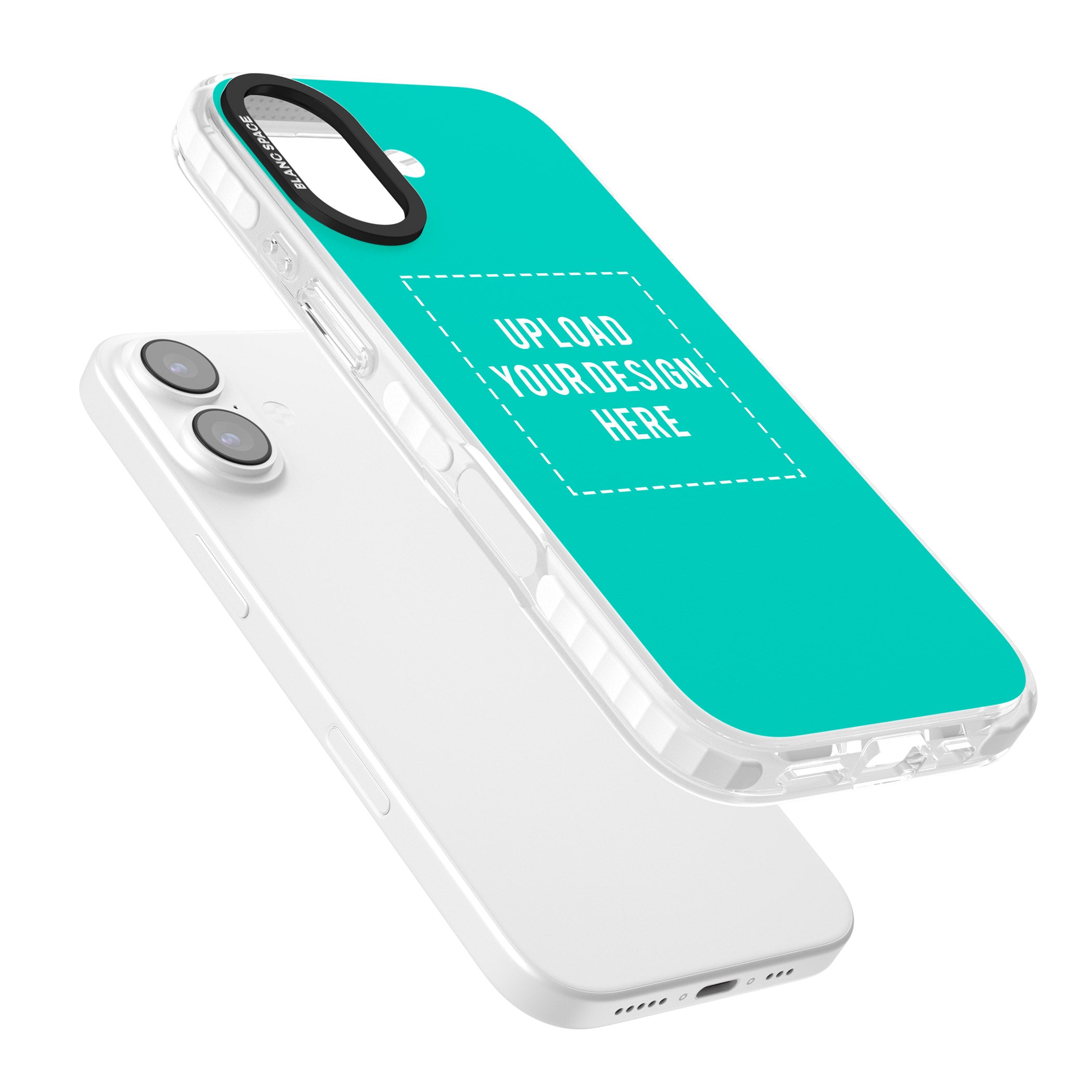 Personalised Personalise Your Own Design iPhone 17 Impact Clear Phone Case Colours