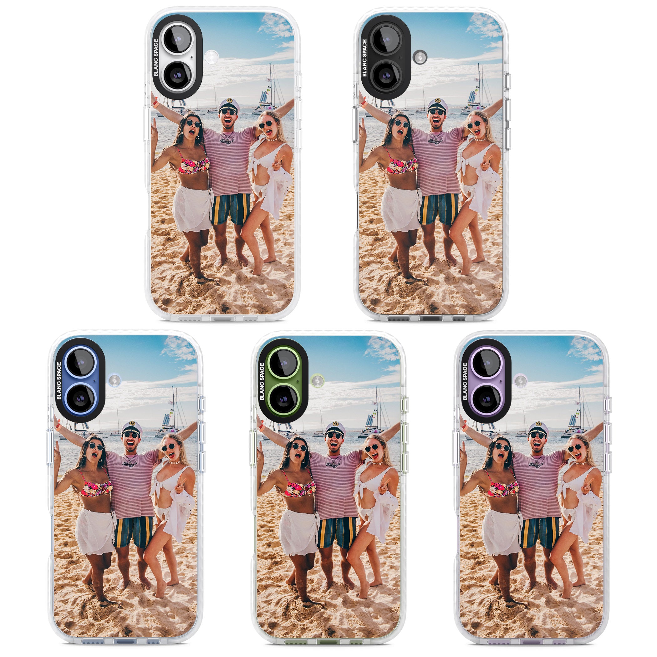 Personalised Photo iPhone 17 Impact Clear Phone Case APT Impact Protection