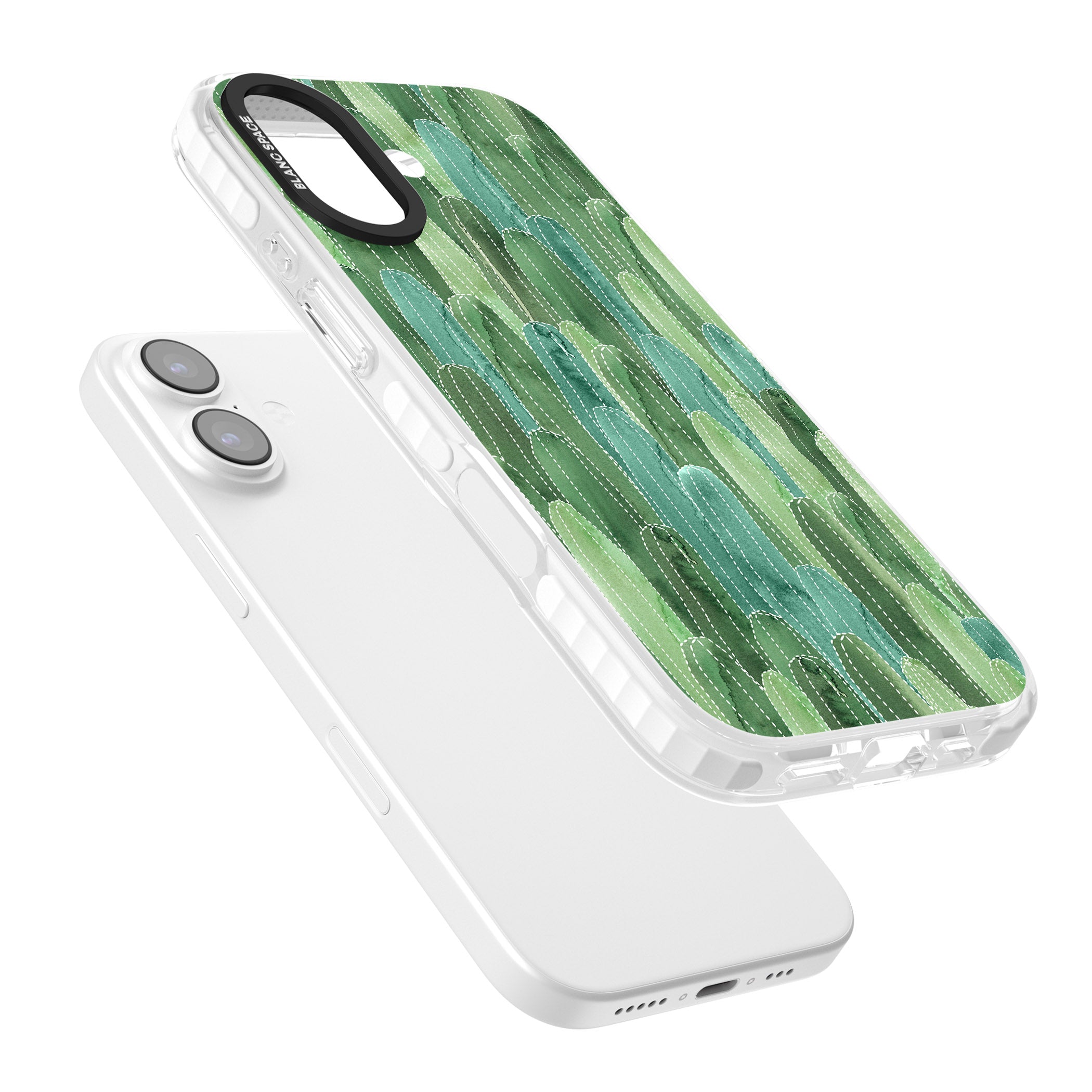 Skinny Cacti iPhone 17 Impact Clear Phone Case Colours