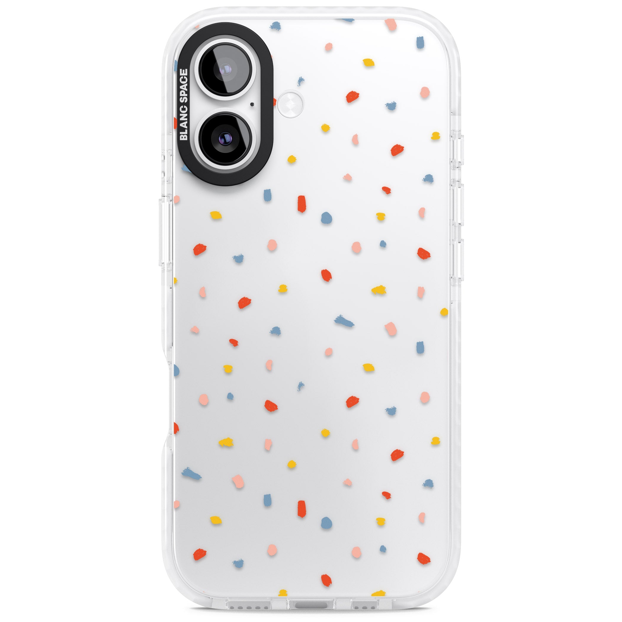 Small Confetti iPhone 17 Impact Clear Phone Case