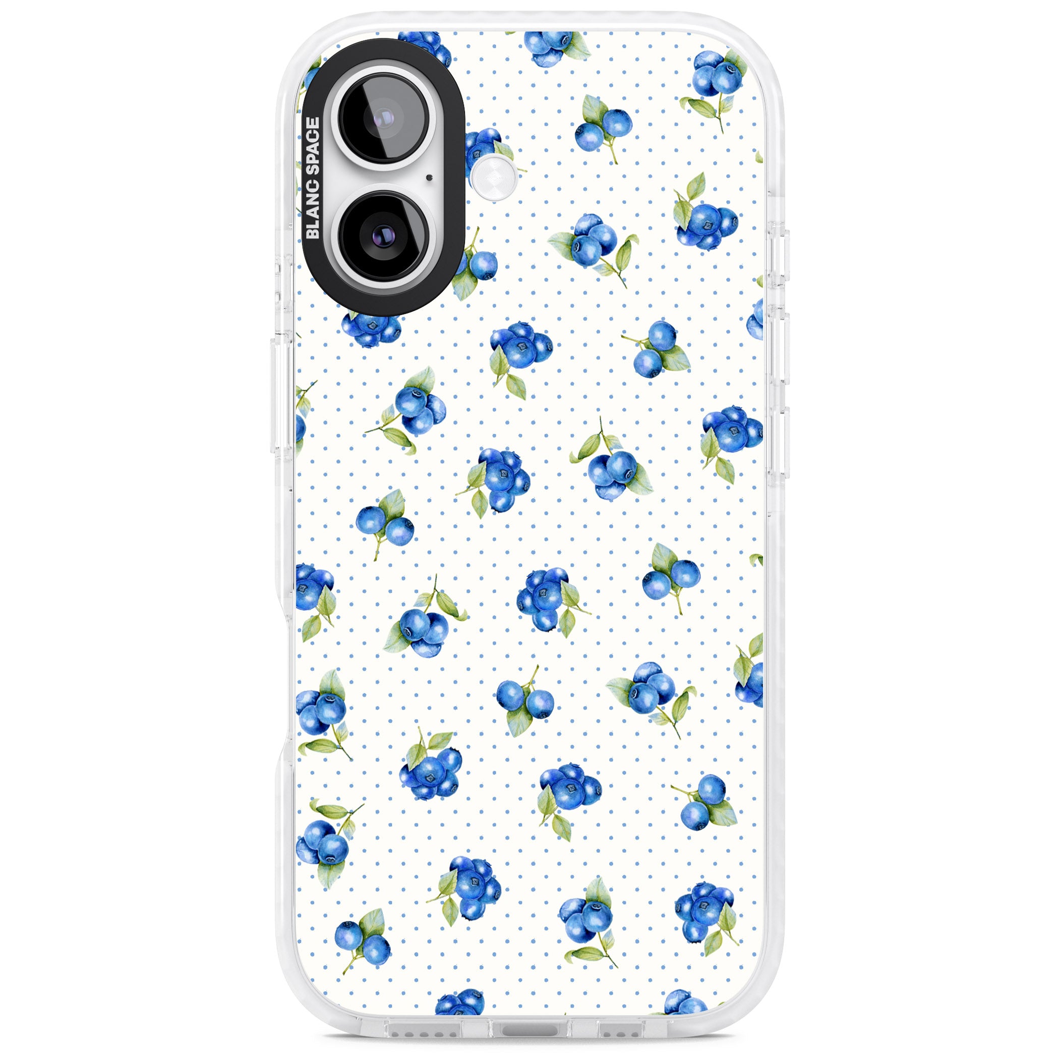 Blueberry Picnic iPhone 17 Impact Clear Phone Case