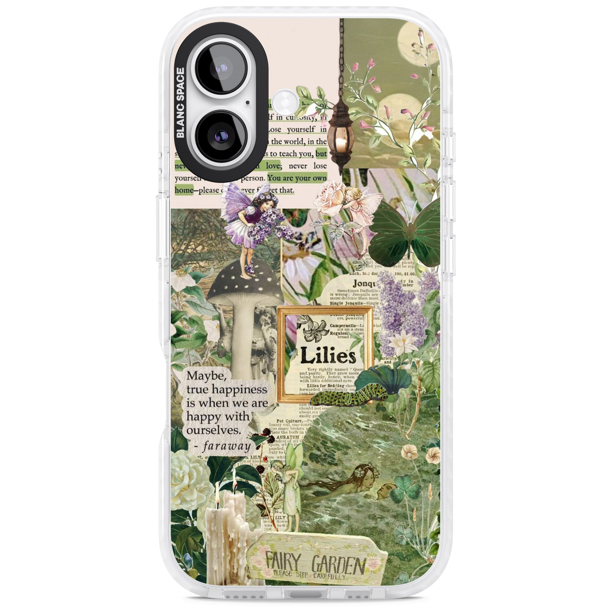 Fairy Garden iPhone 17 Impact Clear Phone Case