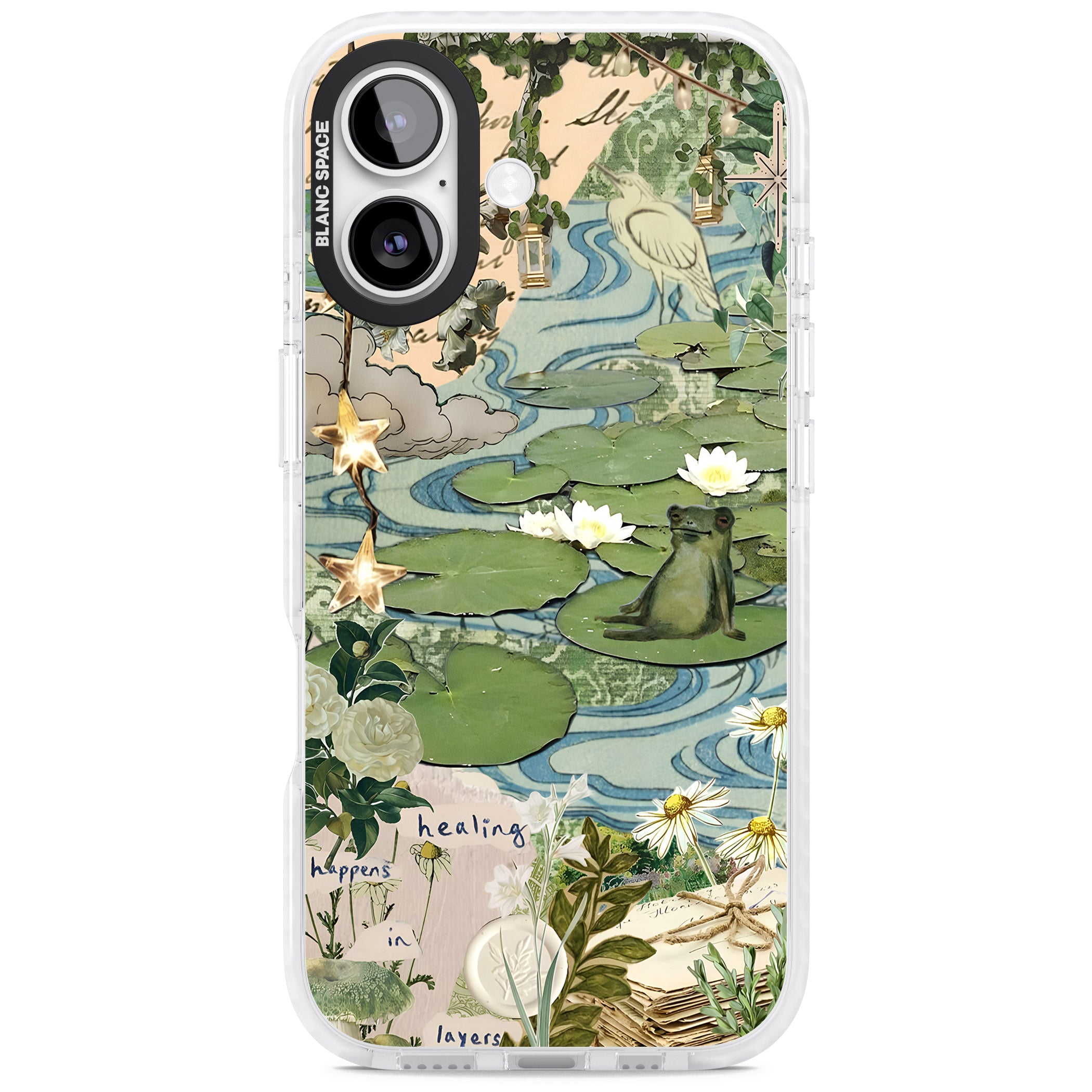Lily Pad River iPhone 17 Impact Clear Phone Case