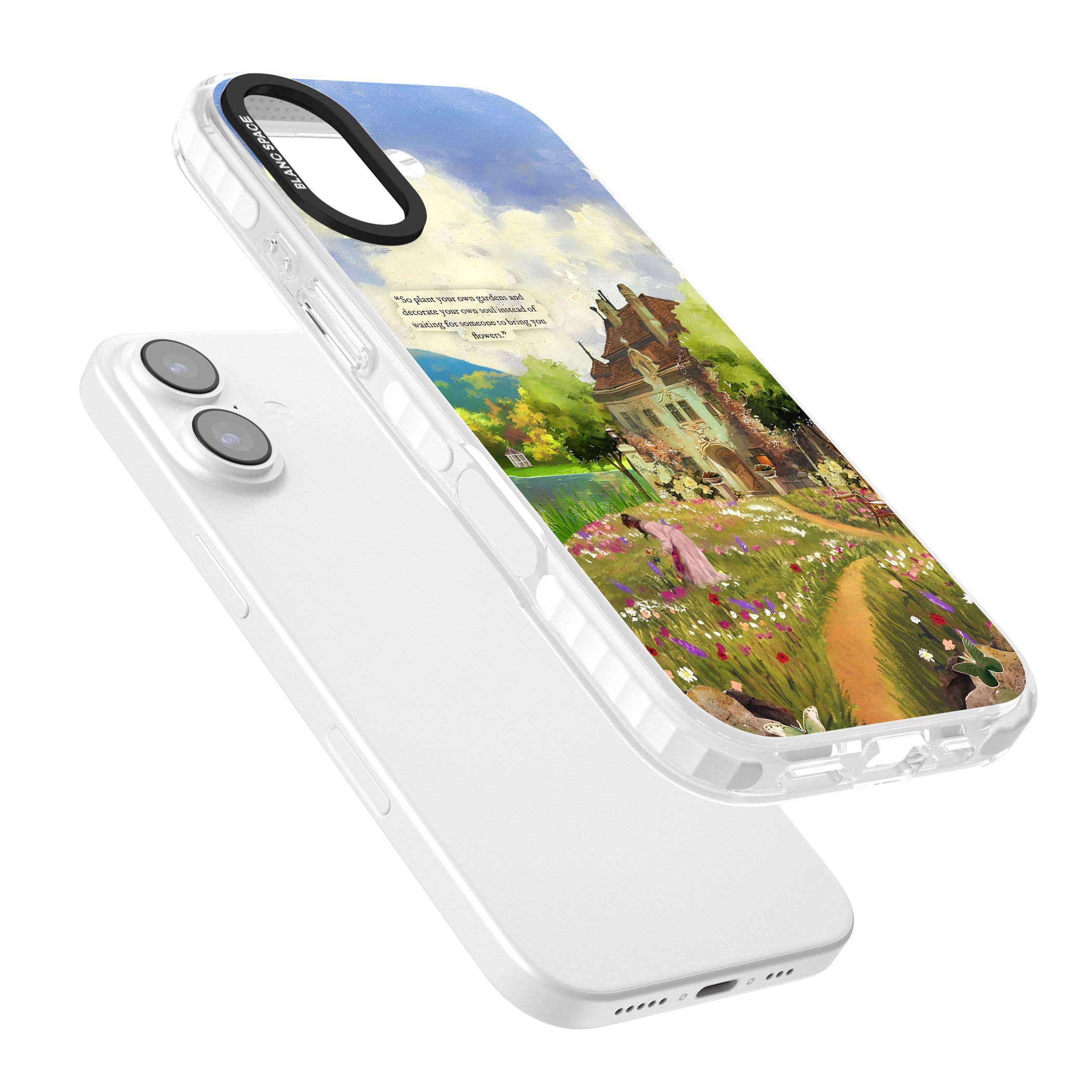 Spring Cottage iPhone 17 Impact Clear Phone Case Colours