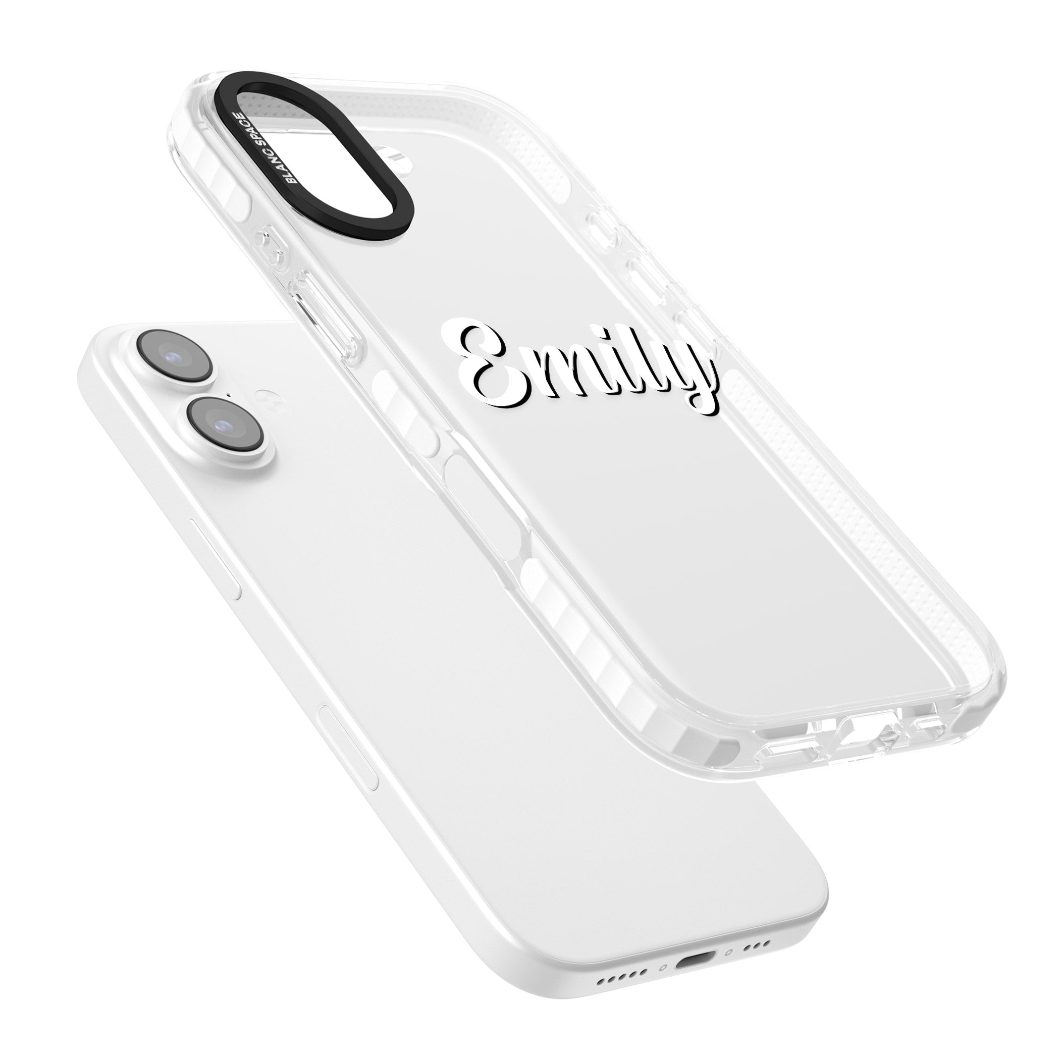 Personalised Cute Name iPhone 17 Impact Clear Phone Case Colours