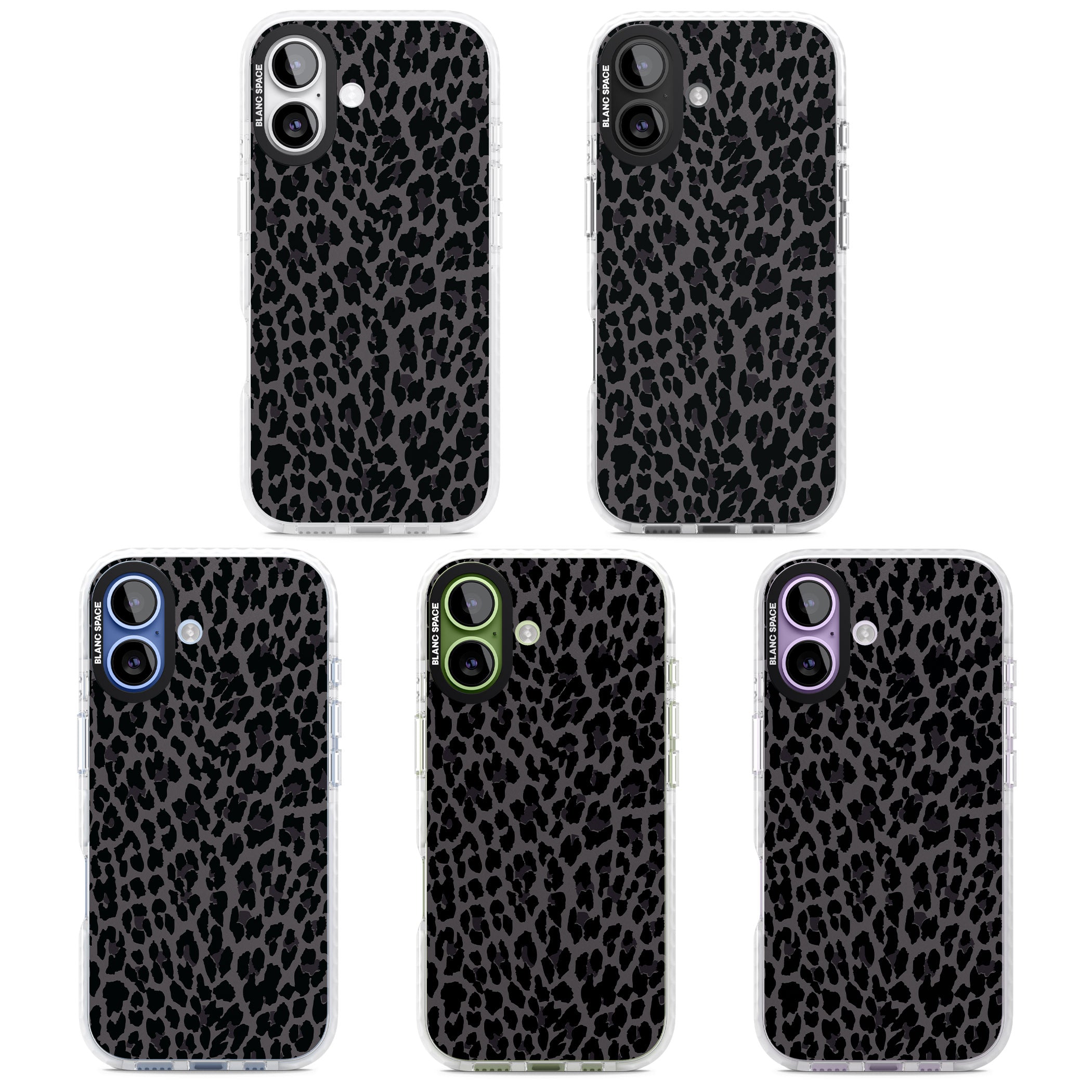 Dark Animal Print iPhone 17 Impact Clear Phone Case APT Impact Protection