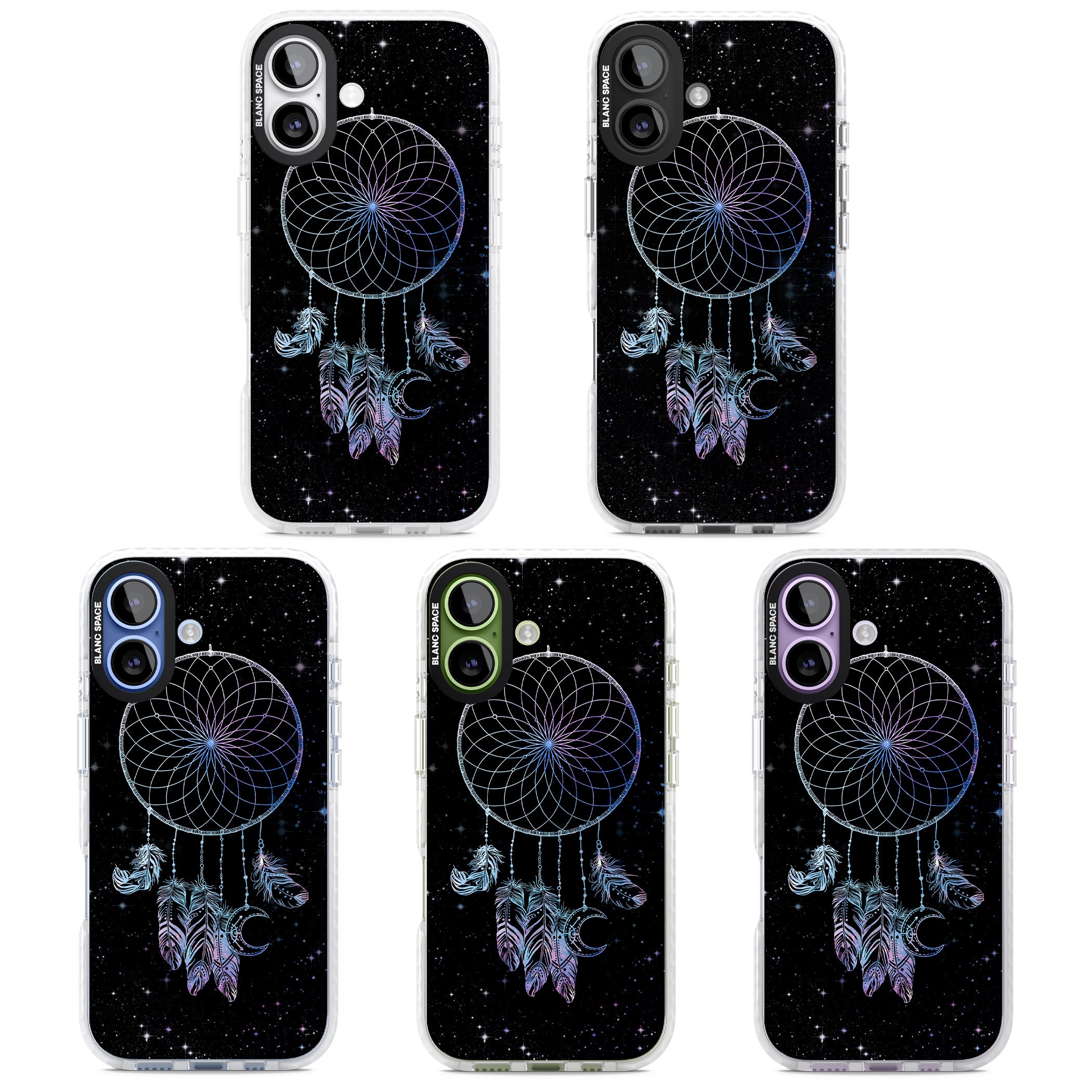 Dreamcatcher Galaxy iPhone 17 Impact Clear Phone Case APT Impact Protection