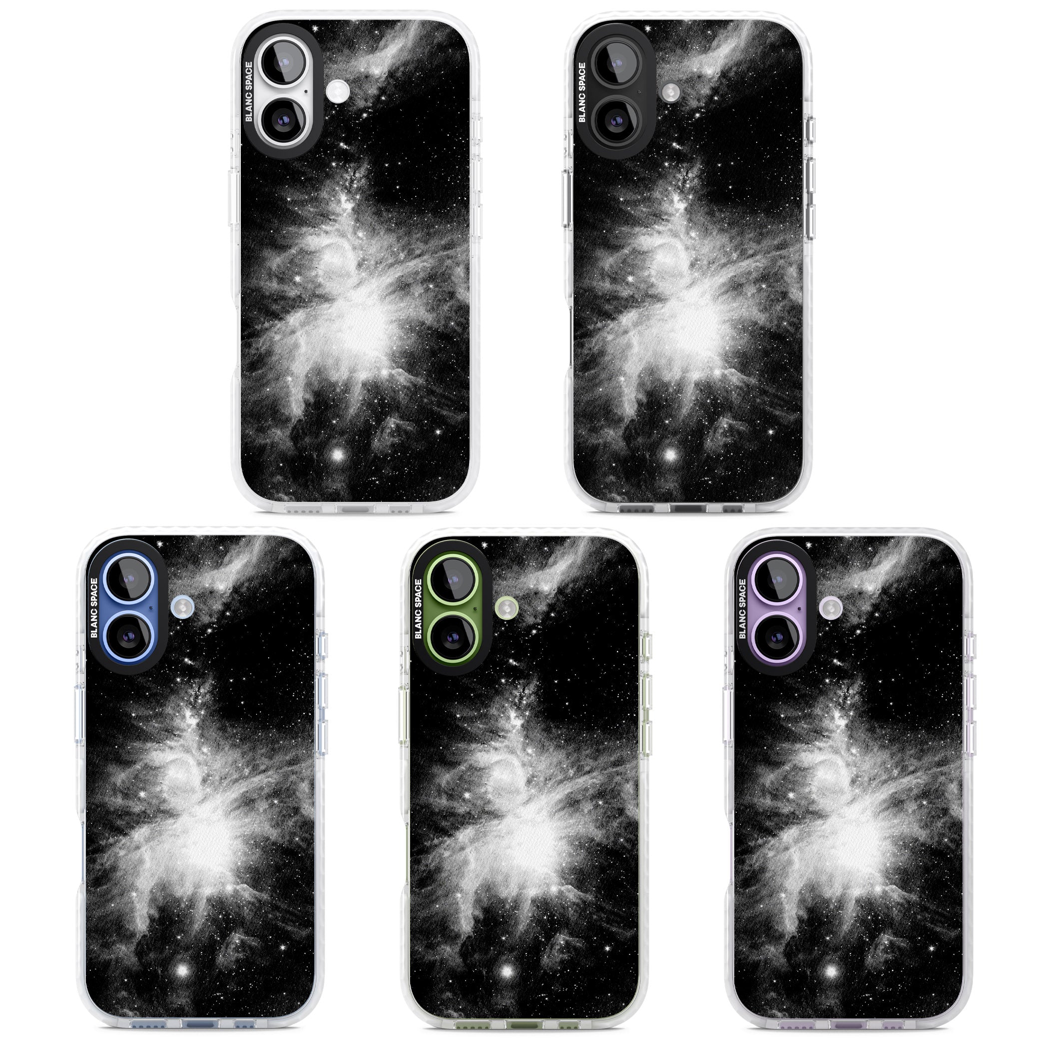 Galaxy Swirl iPhone 17 Impact Clear Phone Case APT Impact Protection
