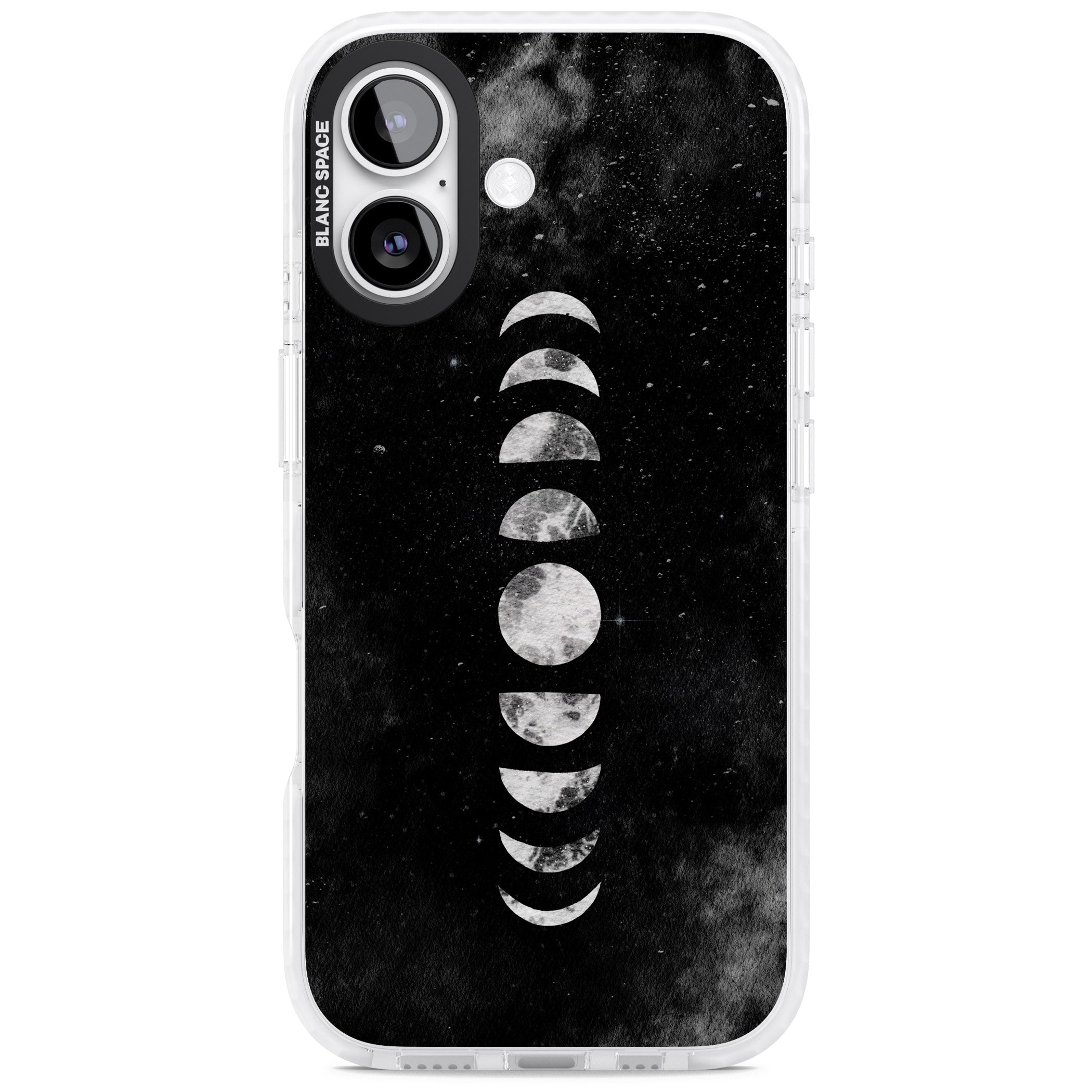Lunar Phases iPhone 17 Impact Clear Phone Case