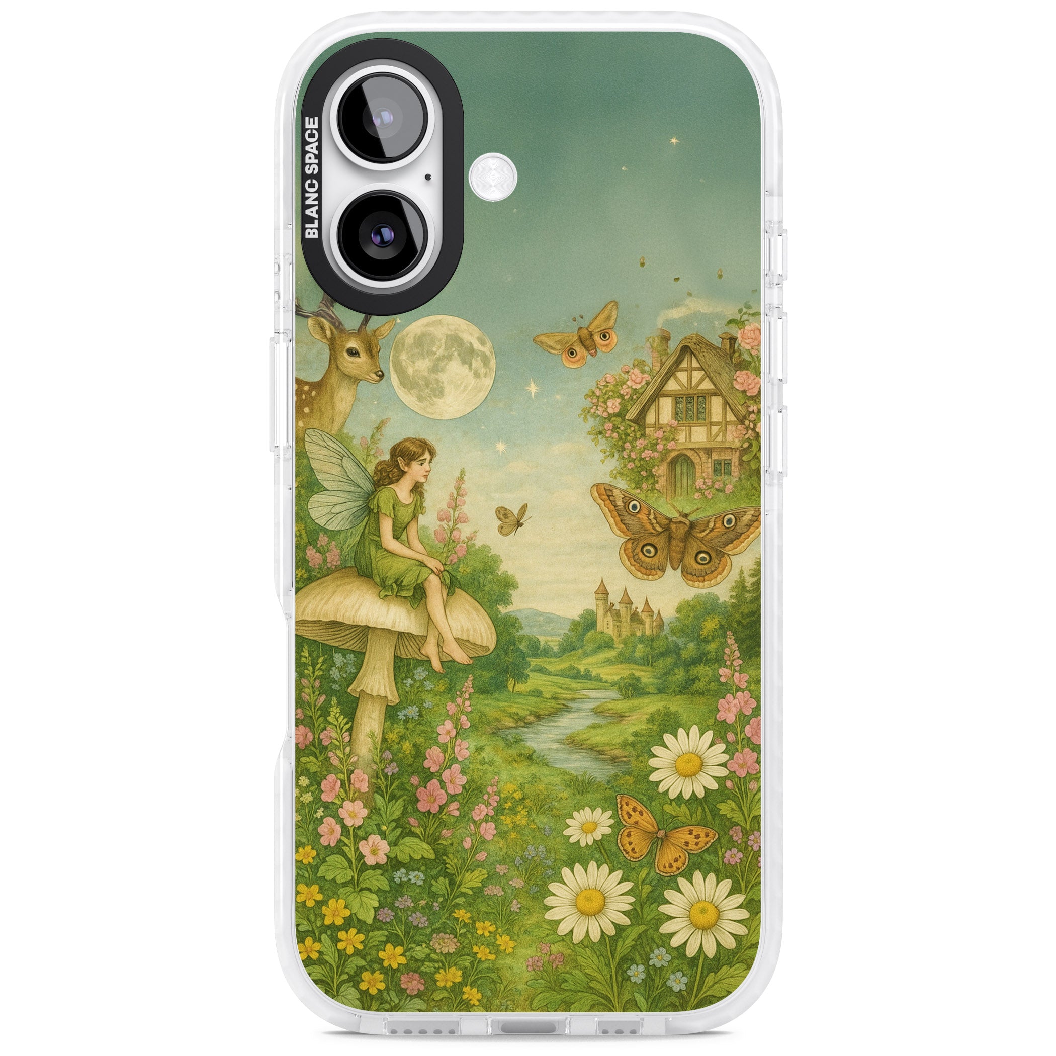 Cottage Fairy iPhone 17 Impact Clear Phone Case
