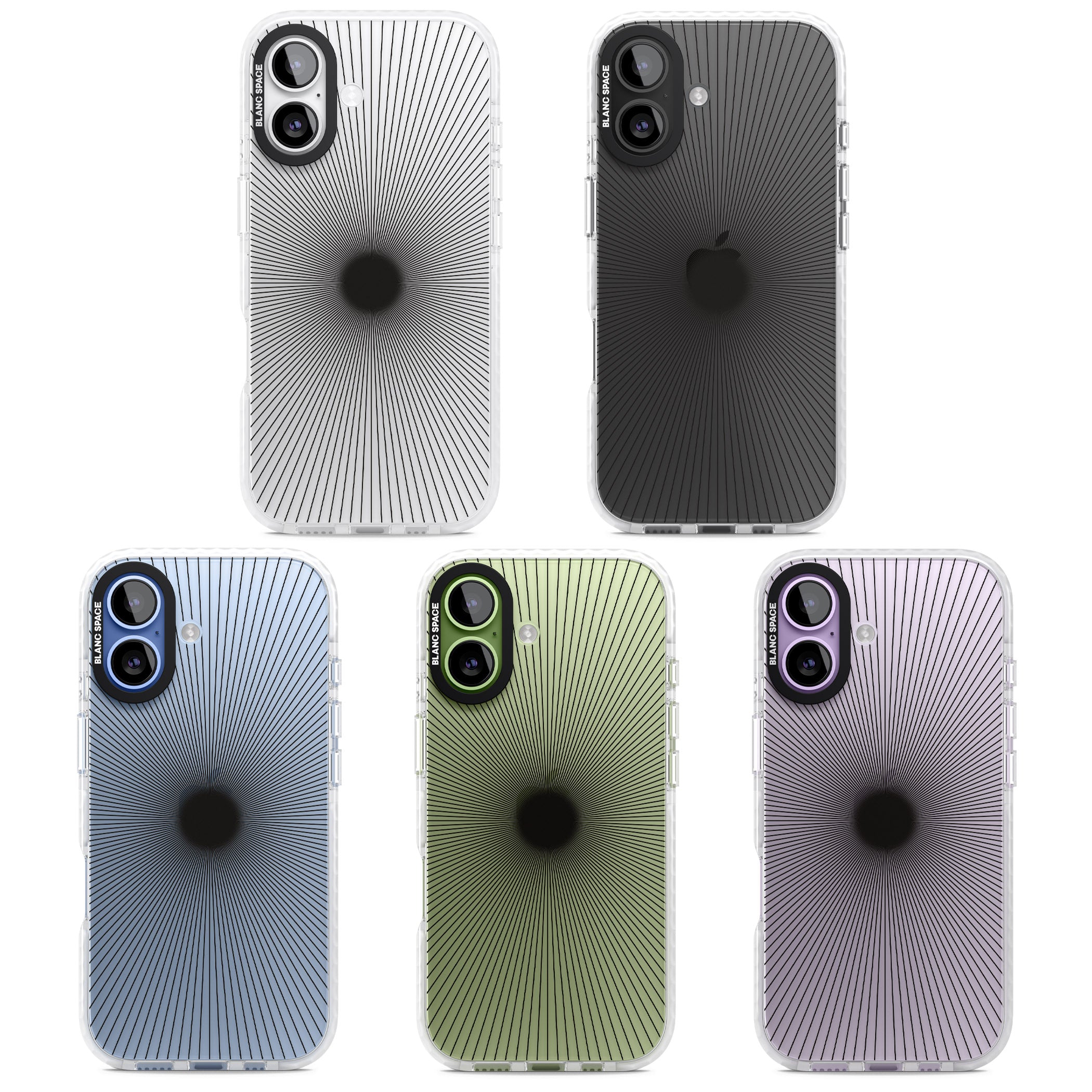 Sunburst iPhone 17 Impact Clear Phone Case APT Impact Protection