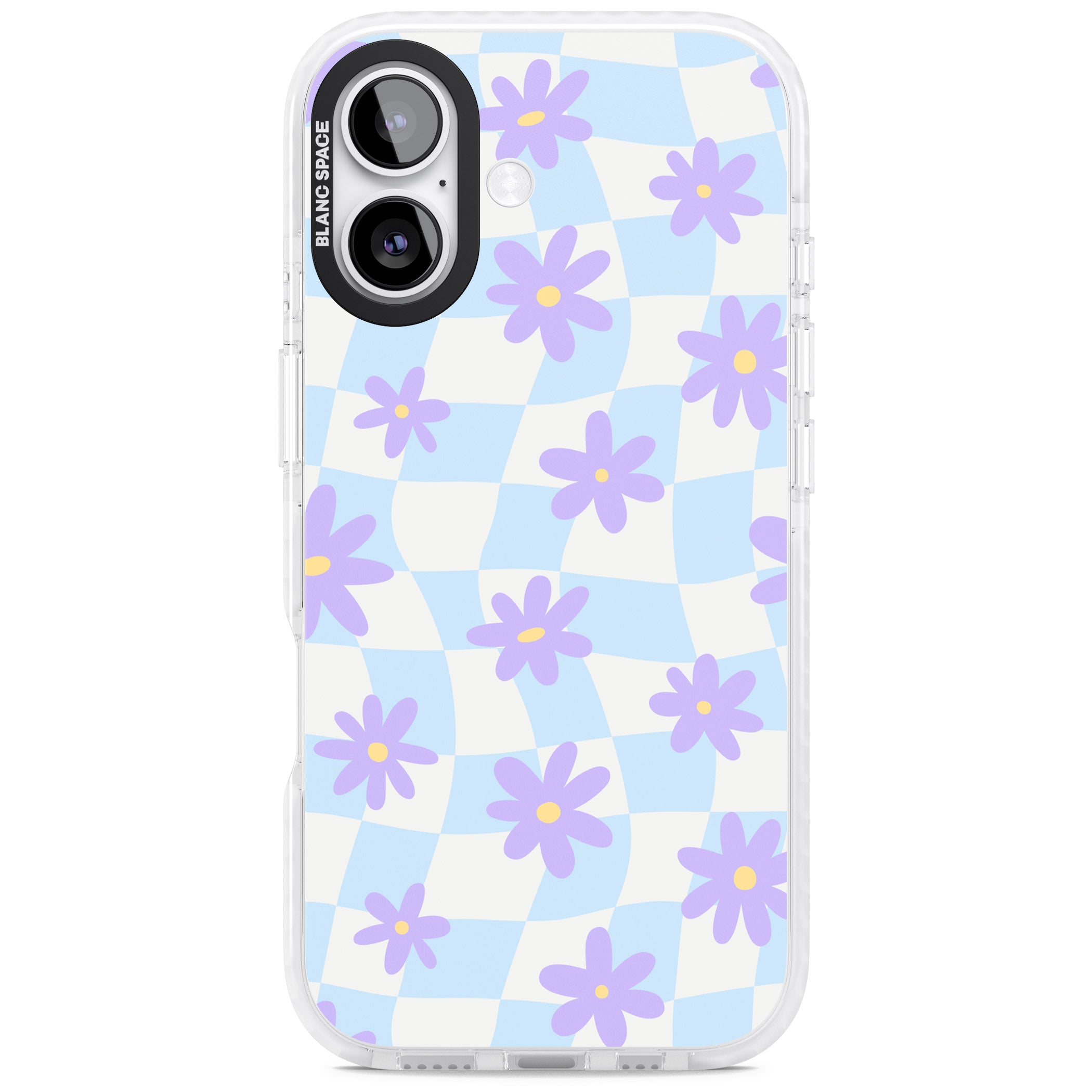 Serene Skies & Flowers iPhone 17 Impact Clear Phone Case