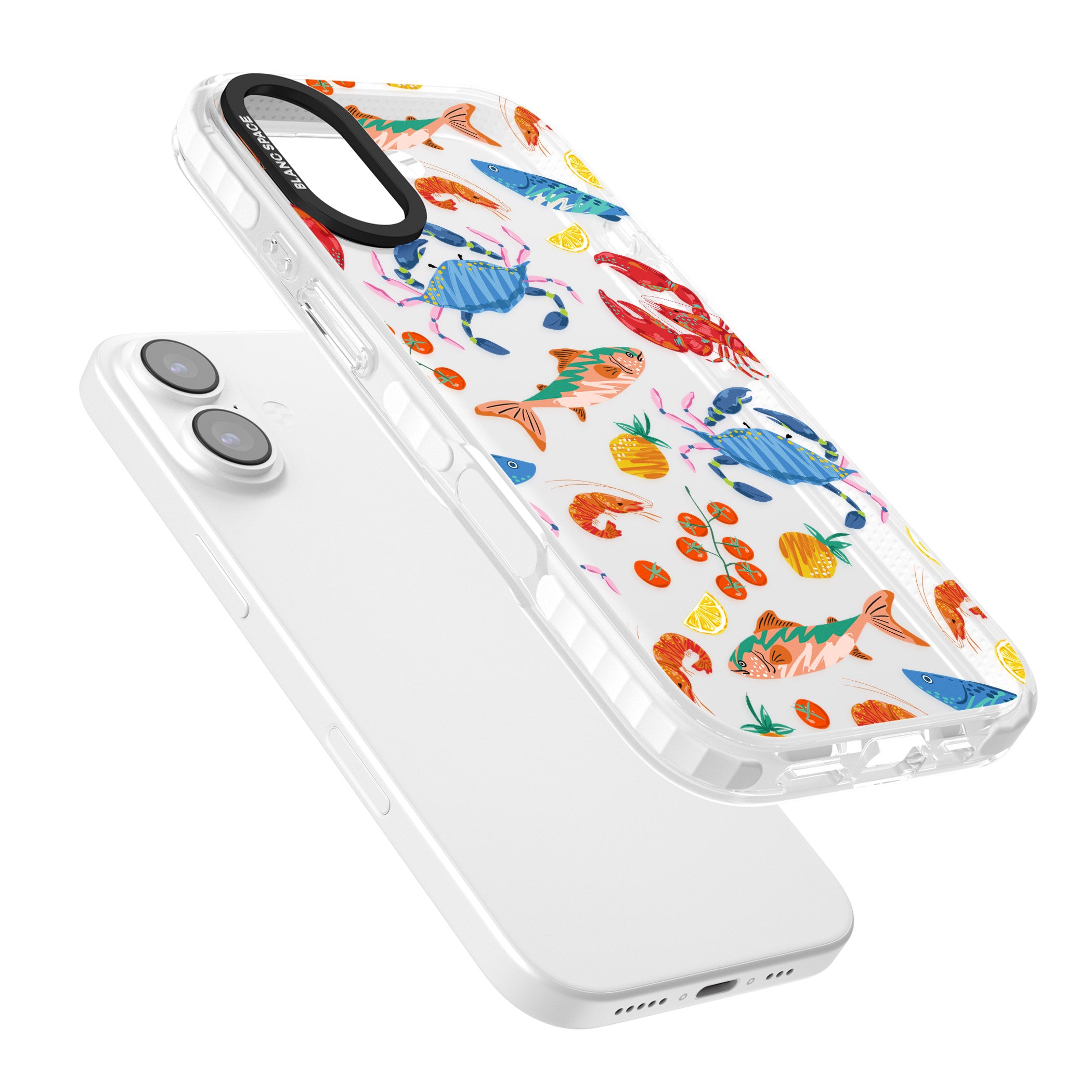 Vibrant Sealife iPhone 17 Impact Clear Phone Case Colours