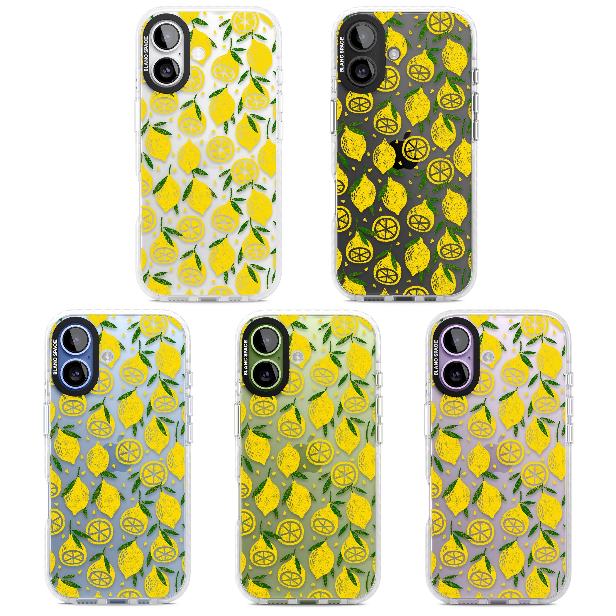 Lemon Delight iPhone 17 Impact Clear Phone Case APT Impact Protection