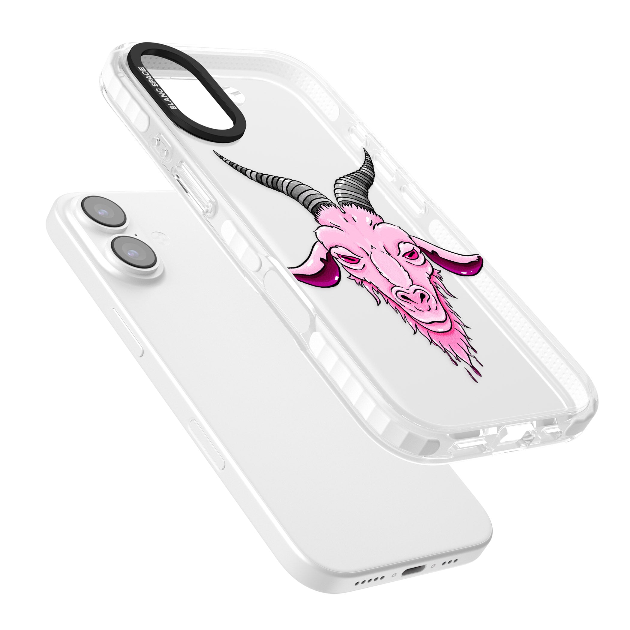 Ba Phomet iPhone 17 Impact Clear Phone Case Colours