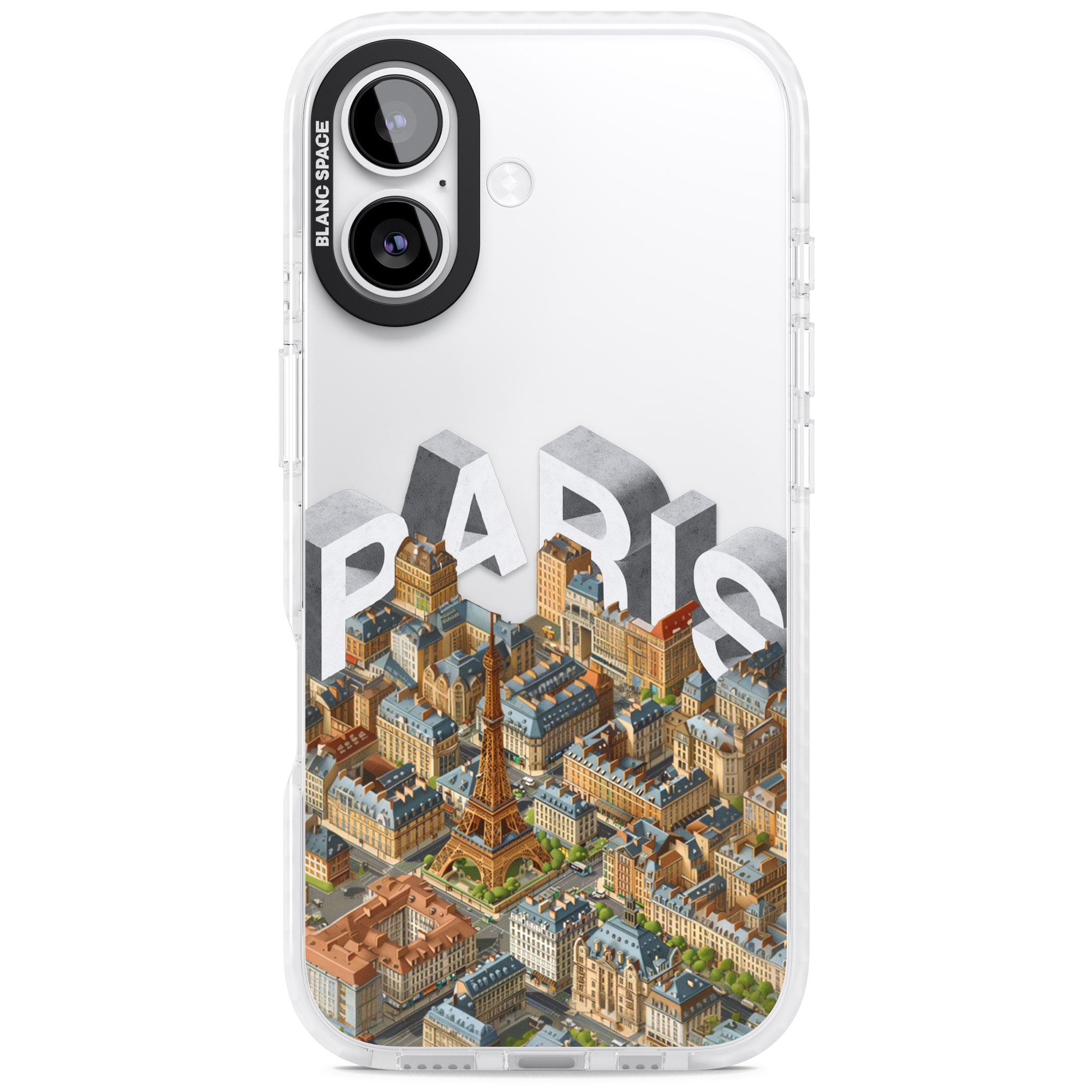 Paris iPhone 17 Impact Clear Phone Case