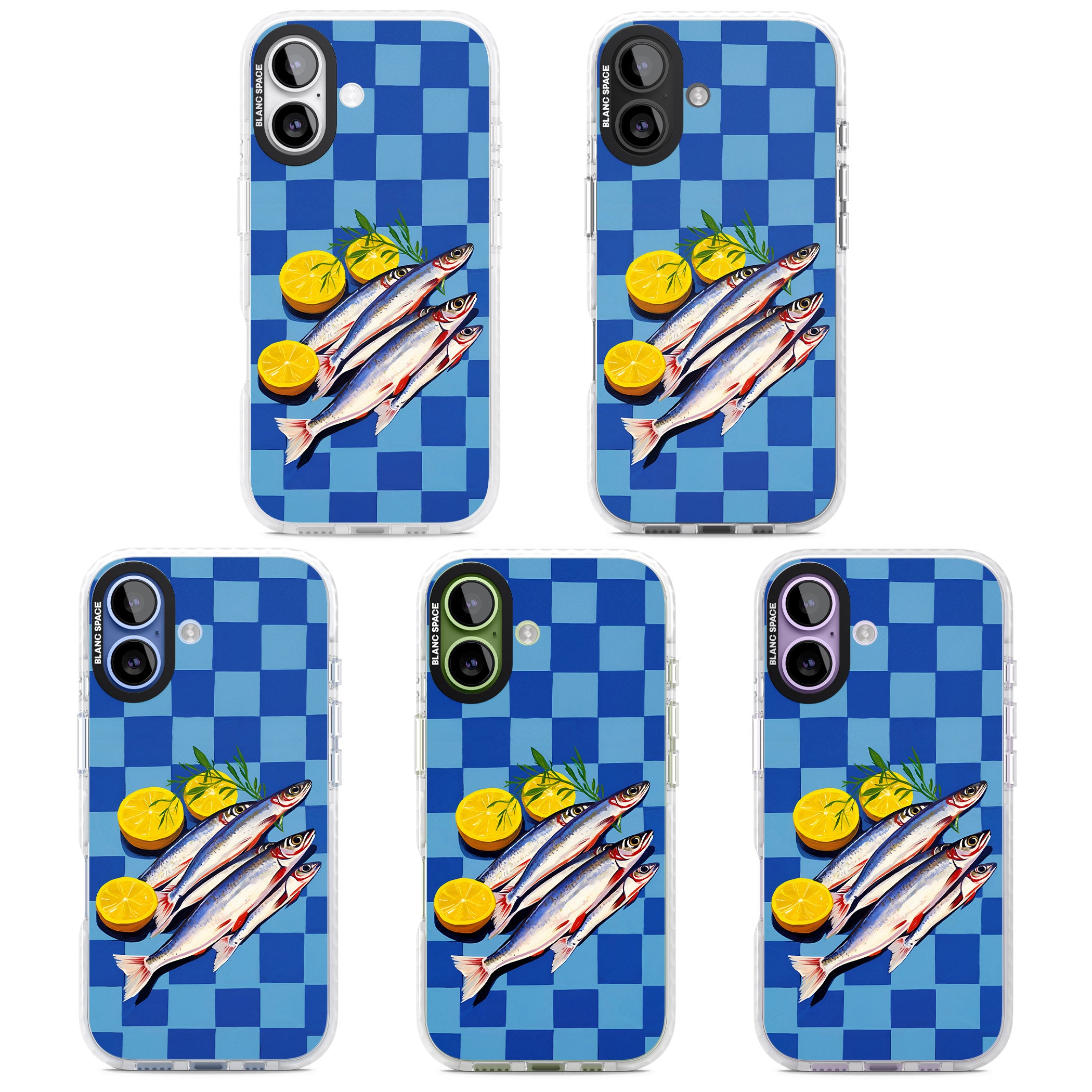 Fish & Lemons iPhone 17 Impact Clear Phone Case APT Impact Protection