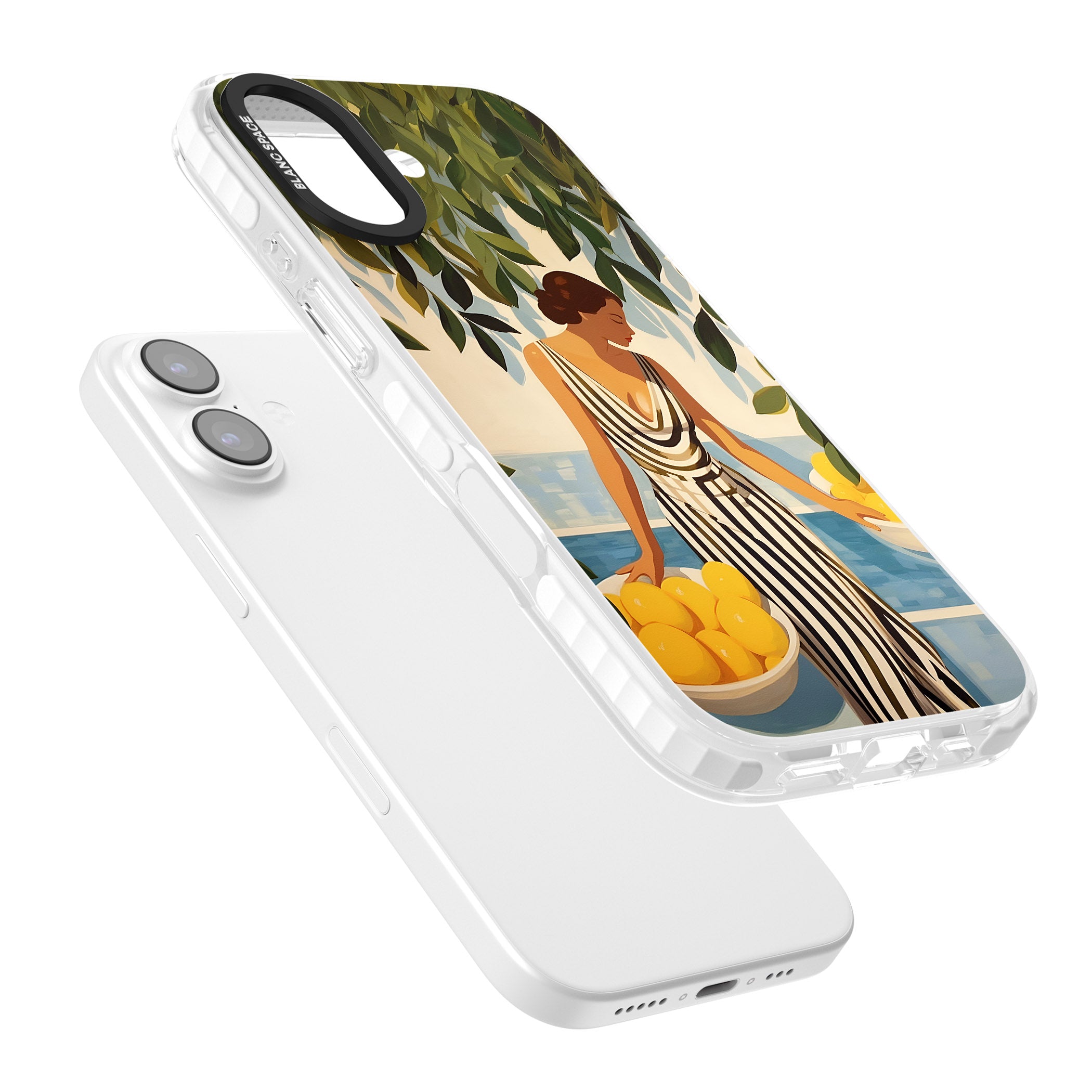 Lemon Picking iPhone 17 Impact Clear Phone Case Colours