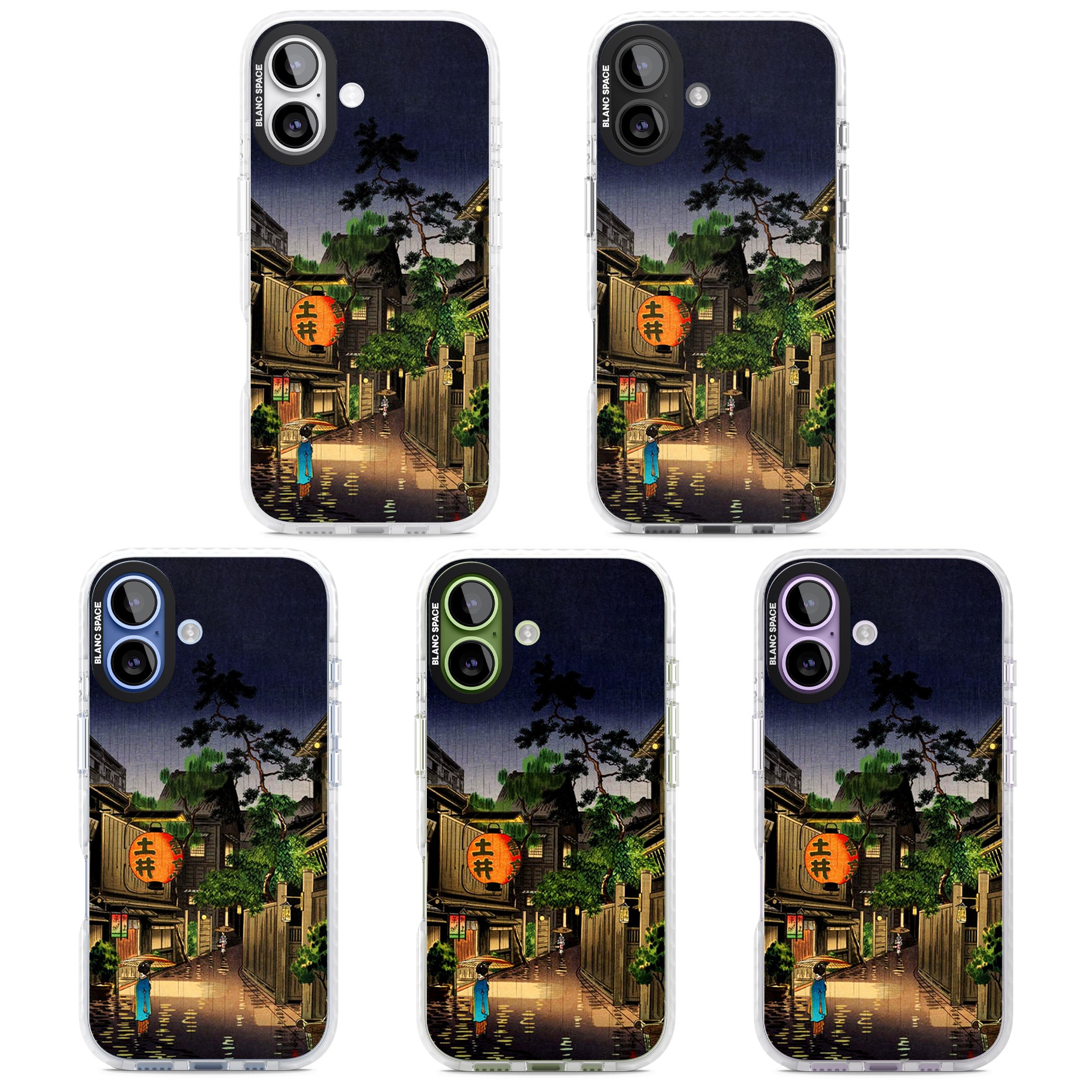 Evening In Ushigome iPhone 17 Impact Clear Phone Case APT Impact Protection