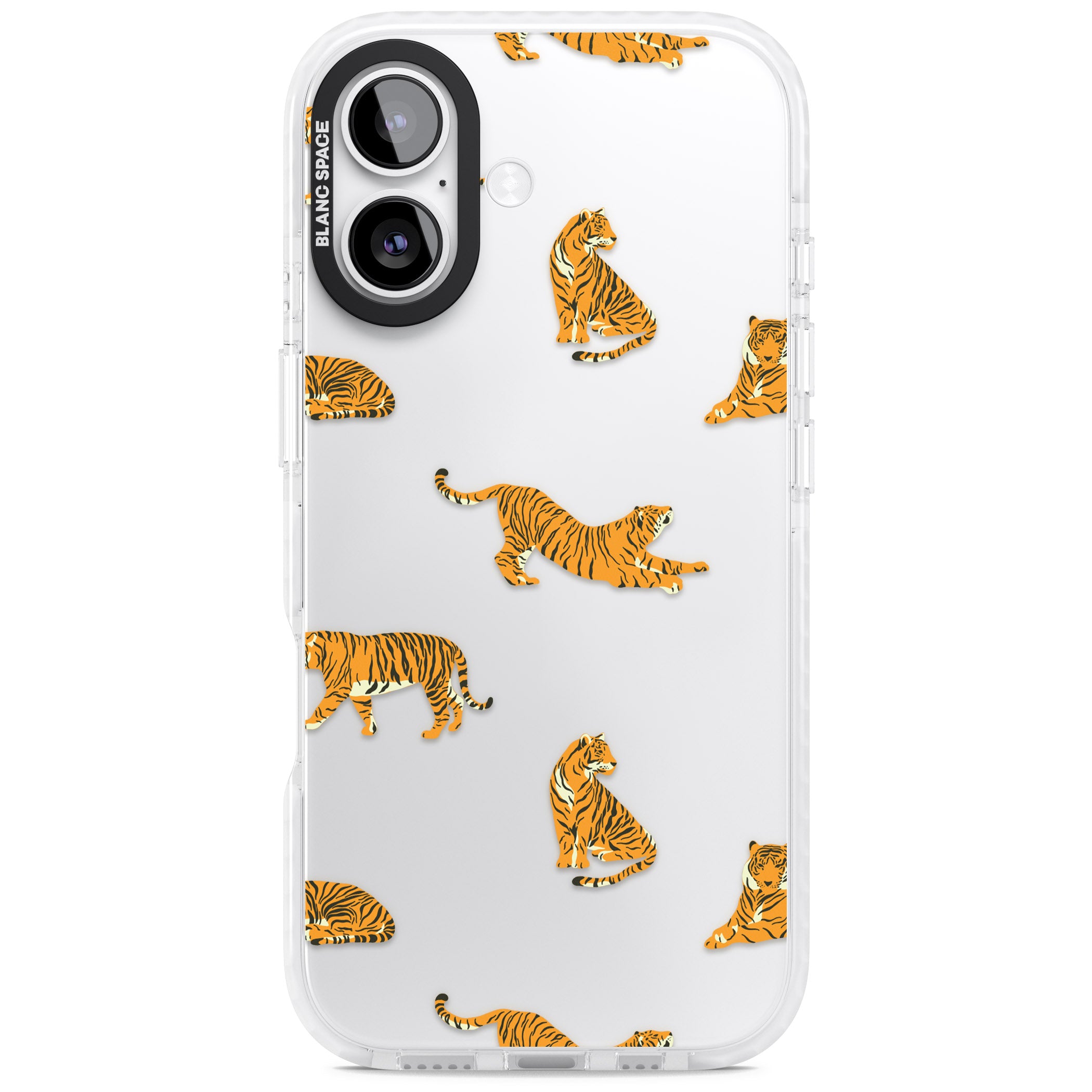 Clear Tiger Jungle iPhone 17 Impact Clear Phone Case